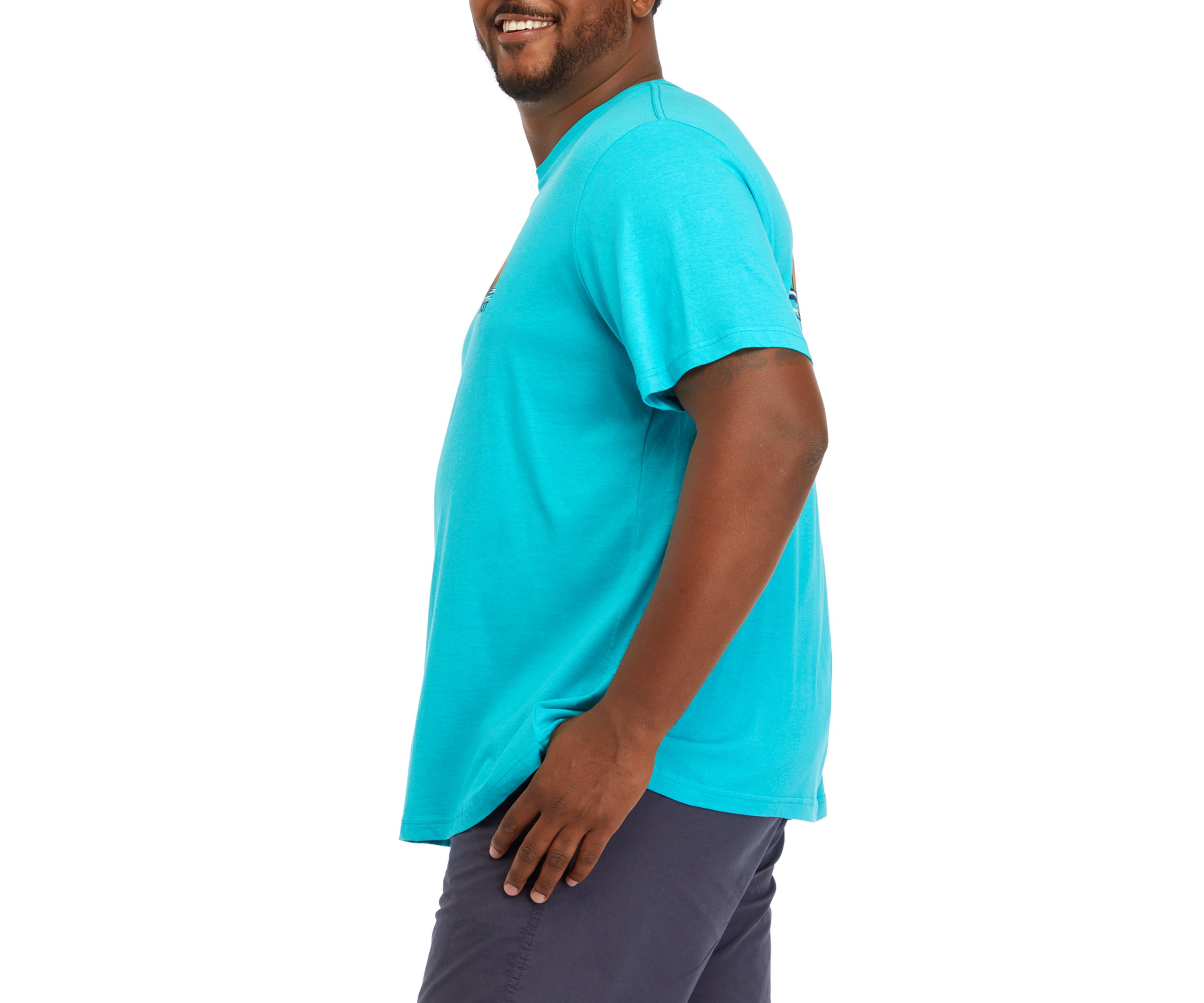 Big & Tall Redfish Tail Graphic T-Shirt