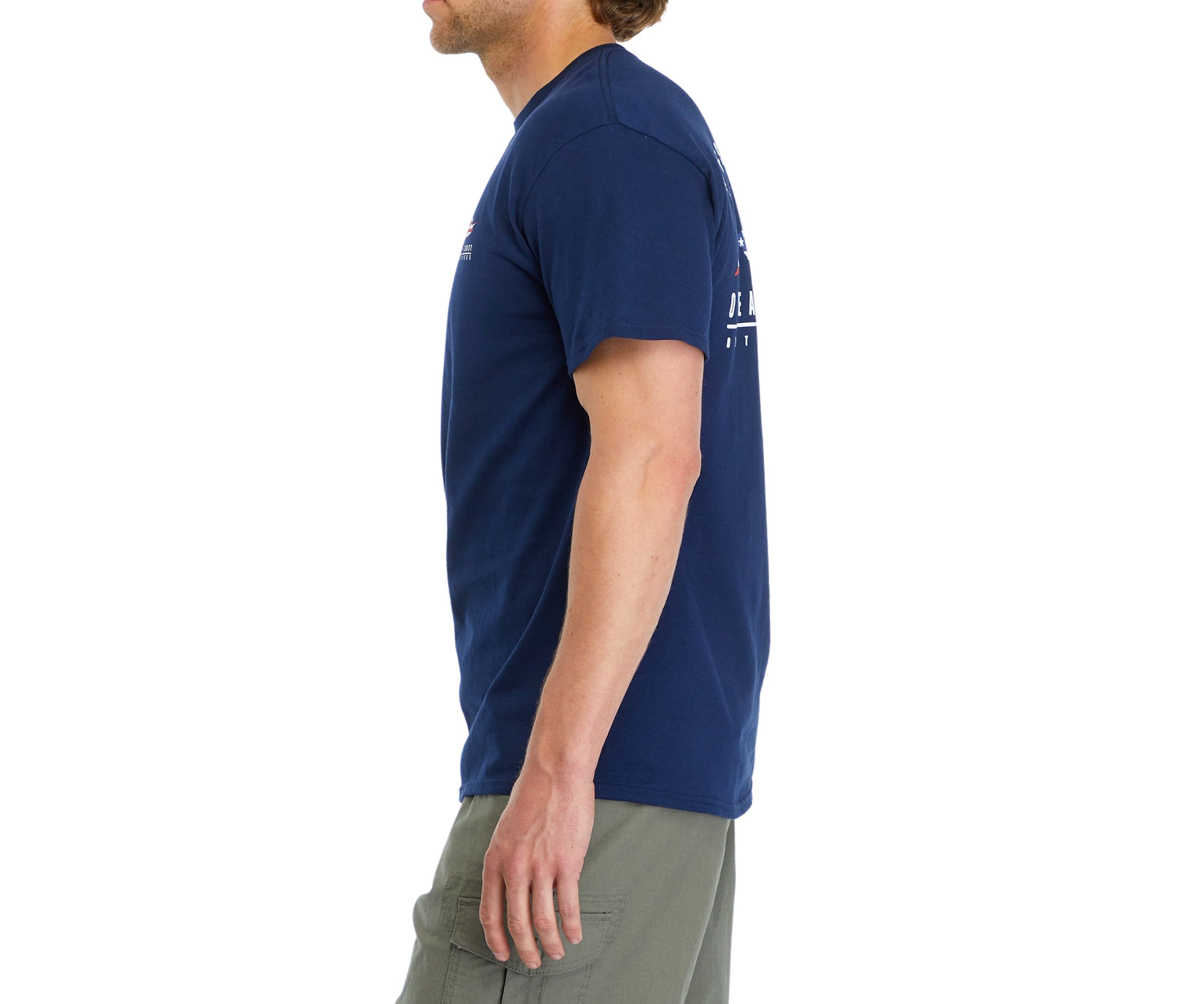 Short Sleeve Americana Marlin Graphic T-Shirt