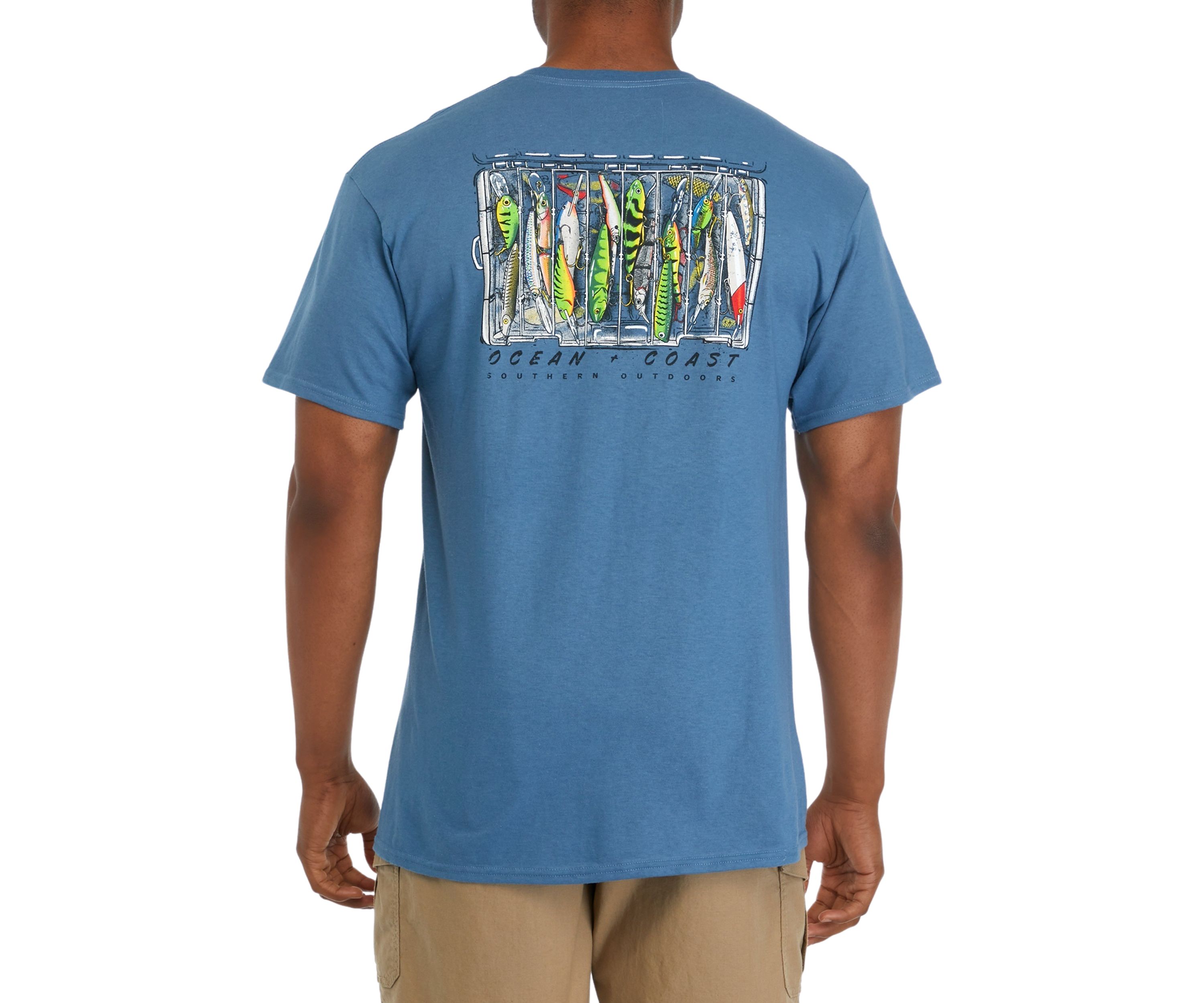 Short Sleeve Tackle Box Graphic T-Shirt