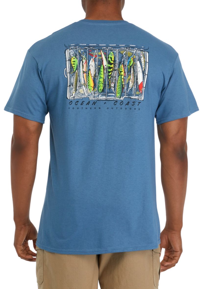Short Sleeve Tackle Box Graphic T-Shirt