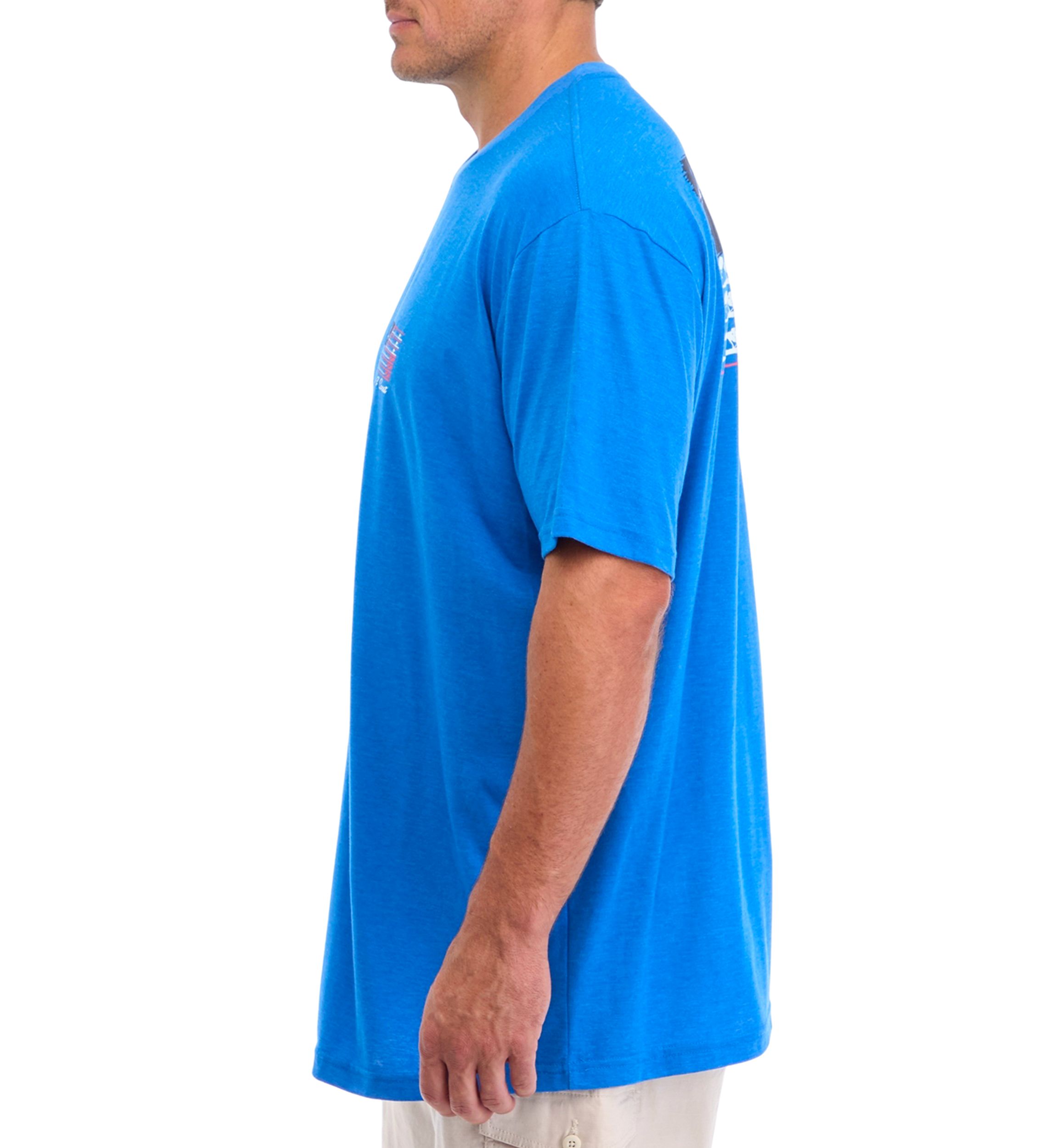 Big & Tall Short Sleeve Traditions Rod Flag Graphic T-Shirt