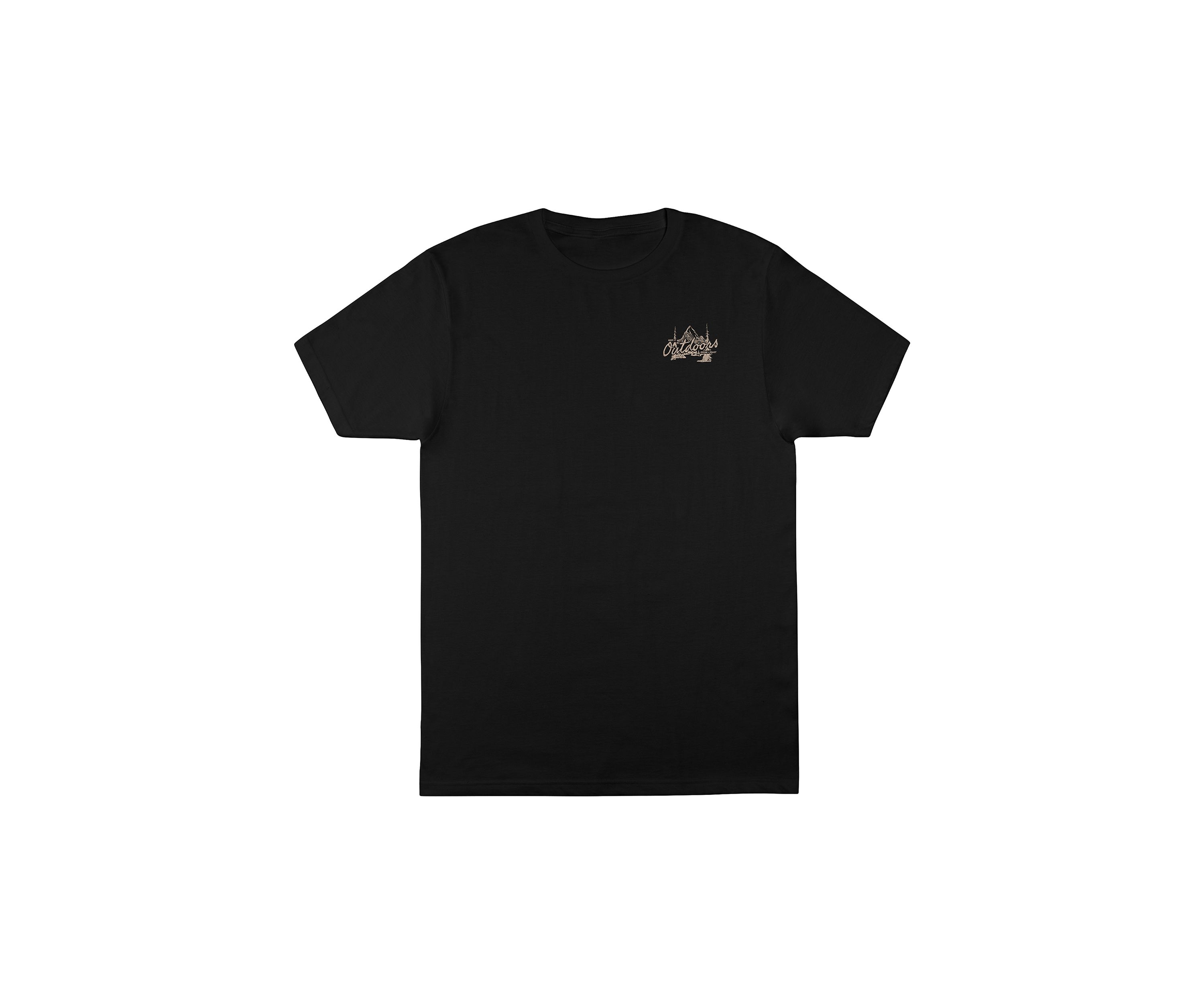 Short Sleeve Great Outdoors Graphic T-Shirt 