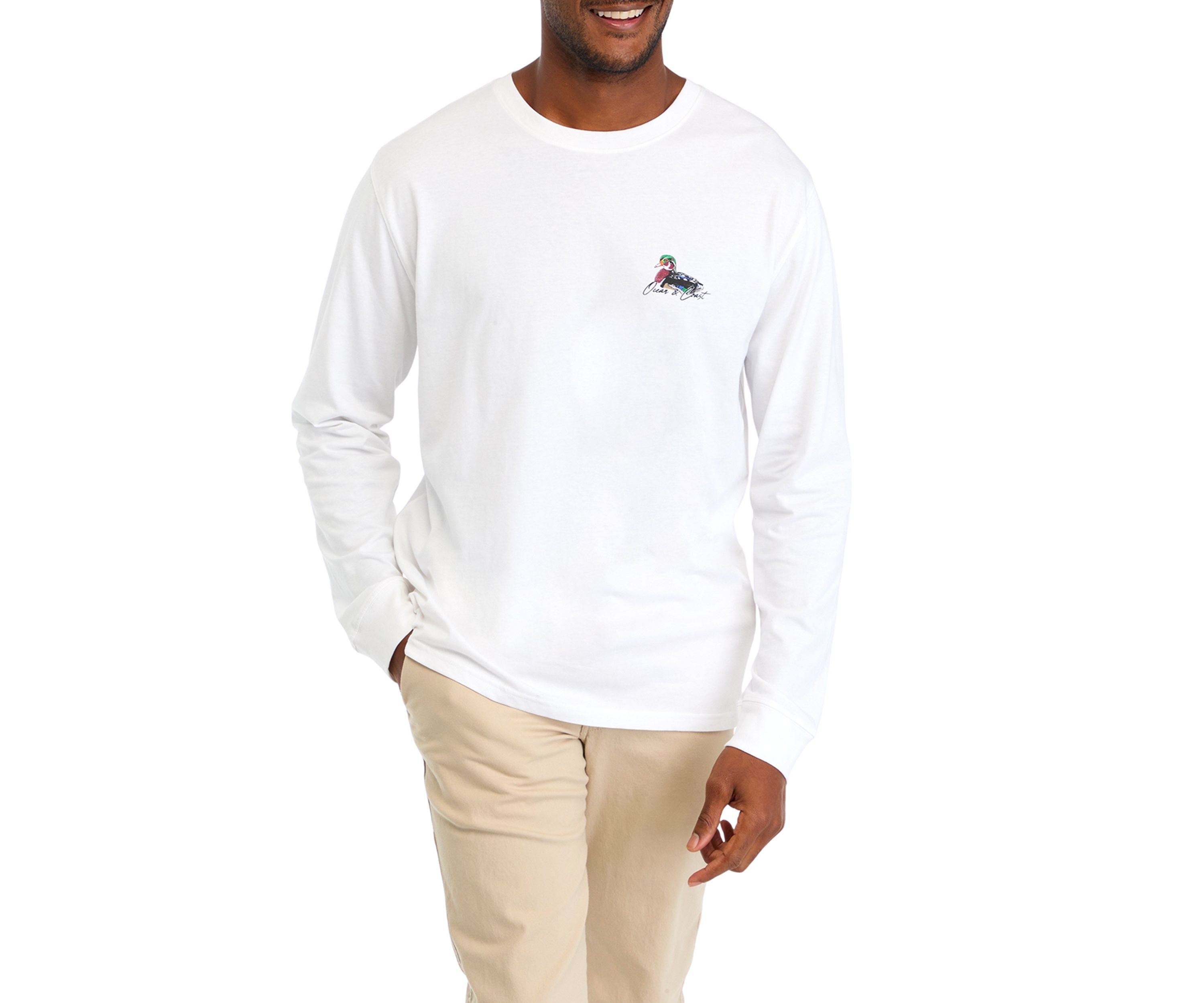 Profile Long Sleeve Graphic T-Shirt