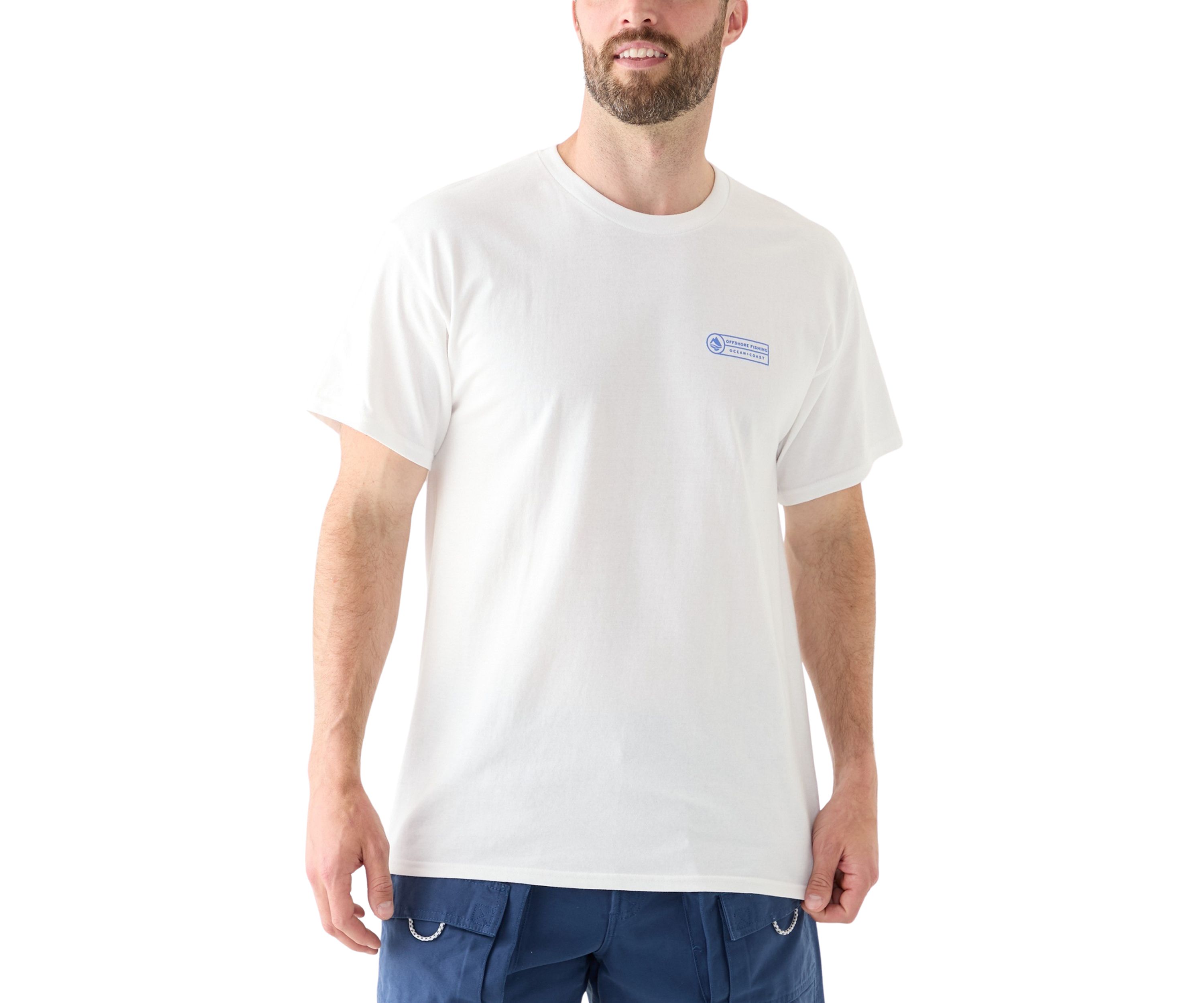 Fishing Stickers Graphic T-Shirt