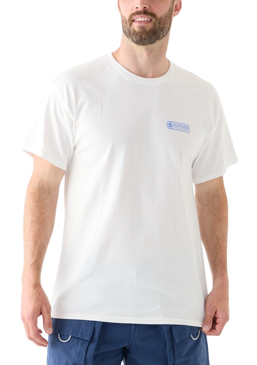 Fishing Stickers Graphic T-Shirt