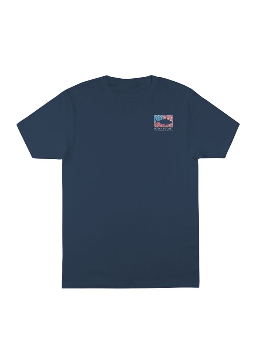 Maverick Americana Fishing Knit Graphic T-Shirt