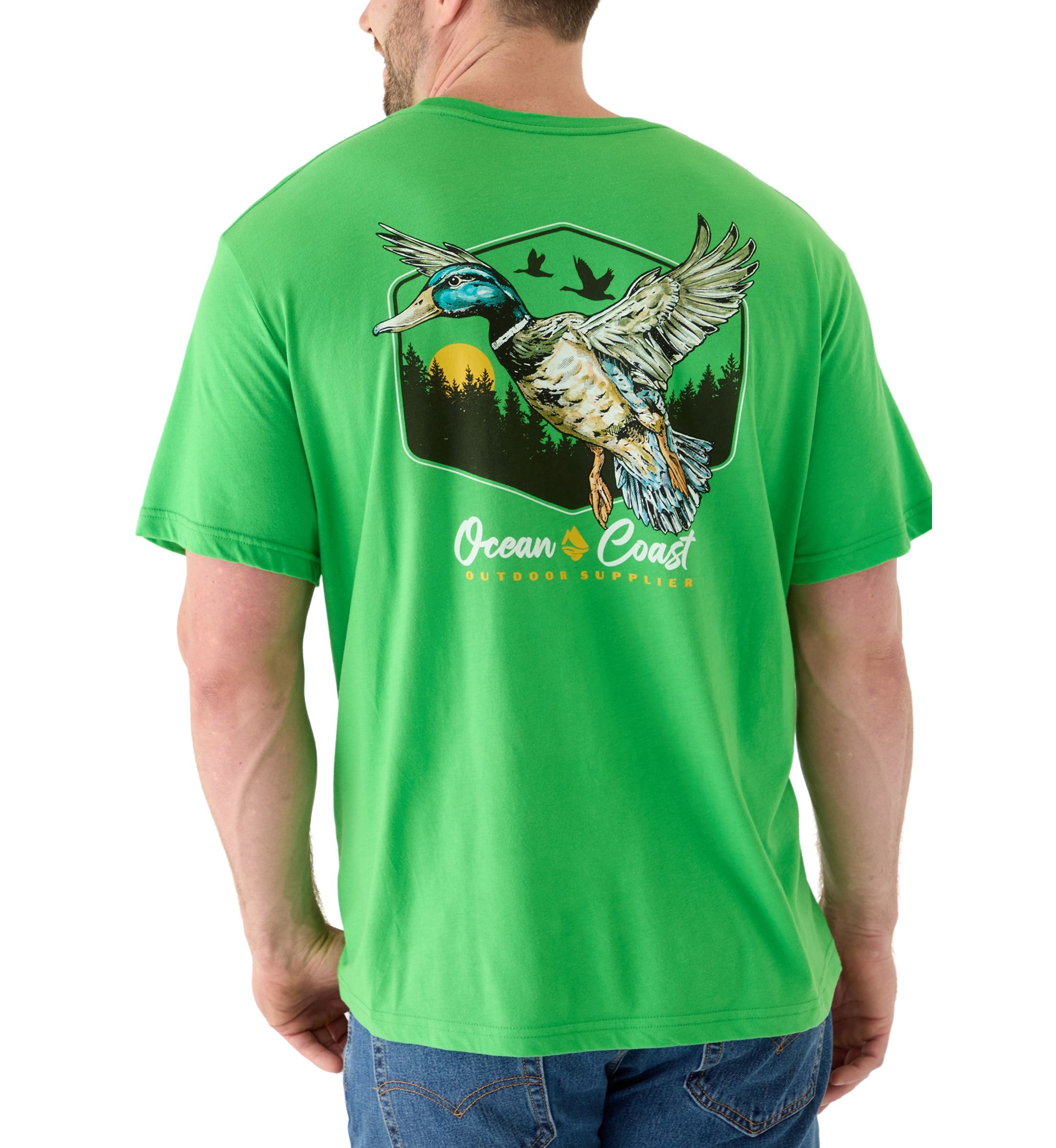 Big & Tall Cotton Graphic T-Shirt 