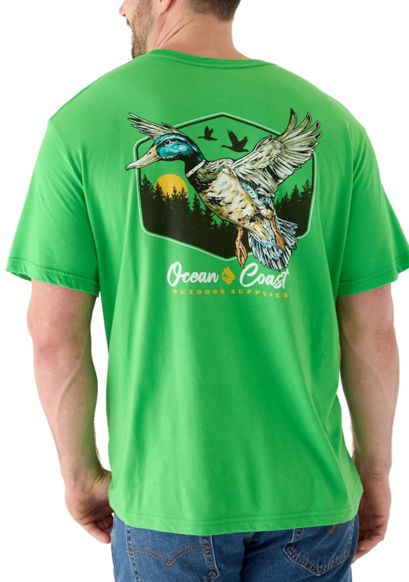 Big & Tall Cotton Graphic T-Shirt 