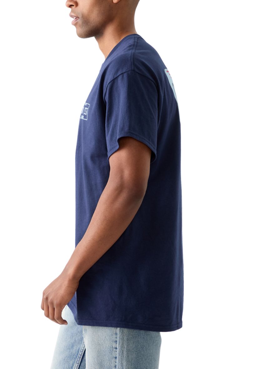 License Plate Logo Graphic T-Shirt 