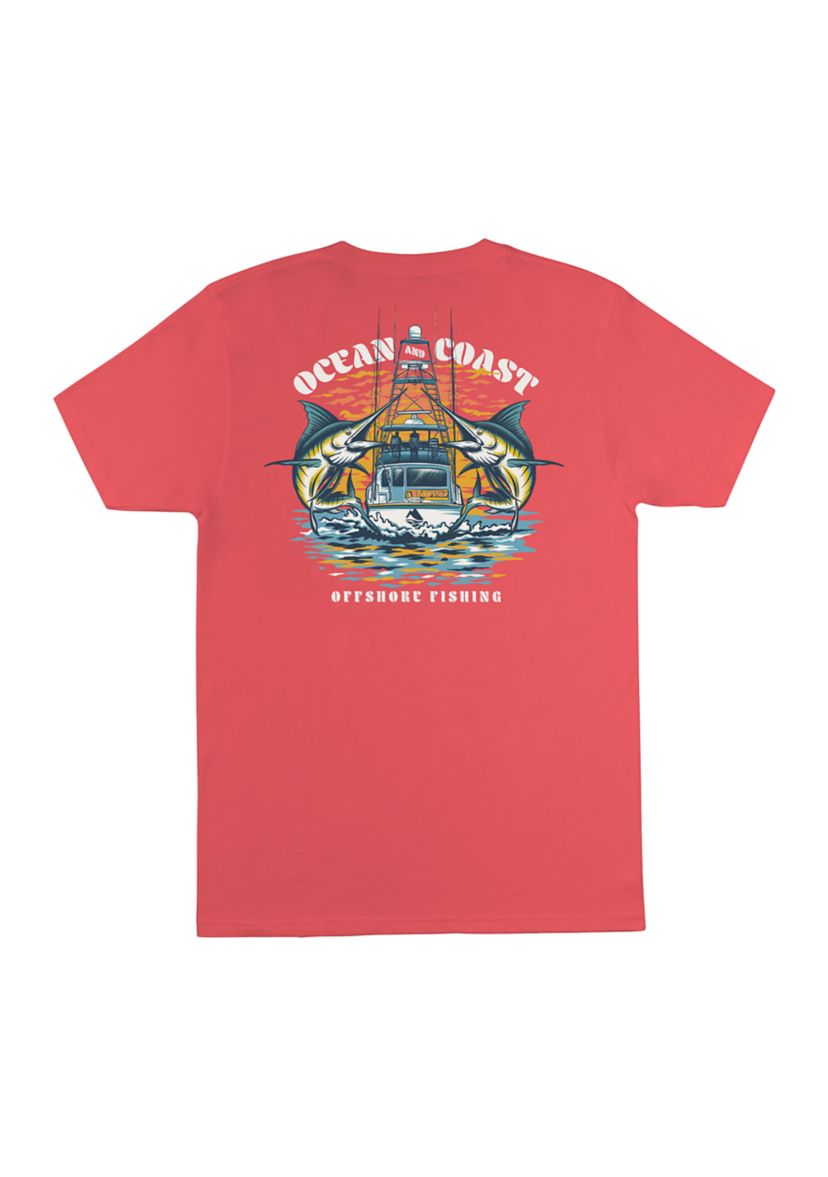 Voyage Graphic Knit T-Shirt