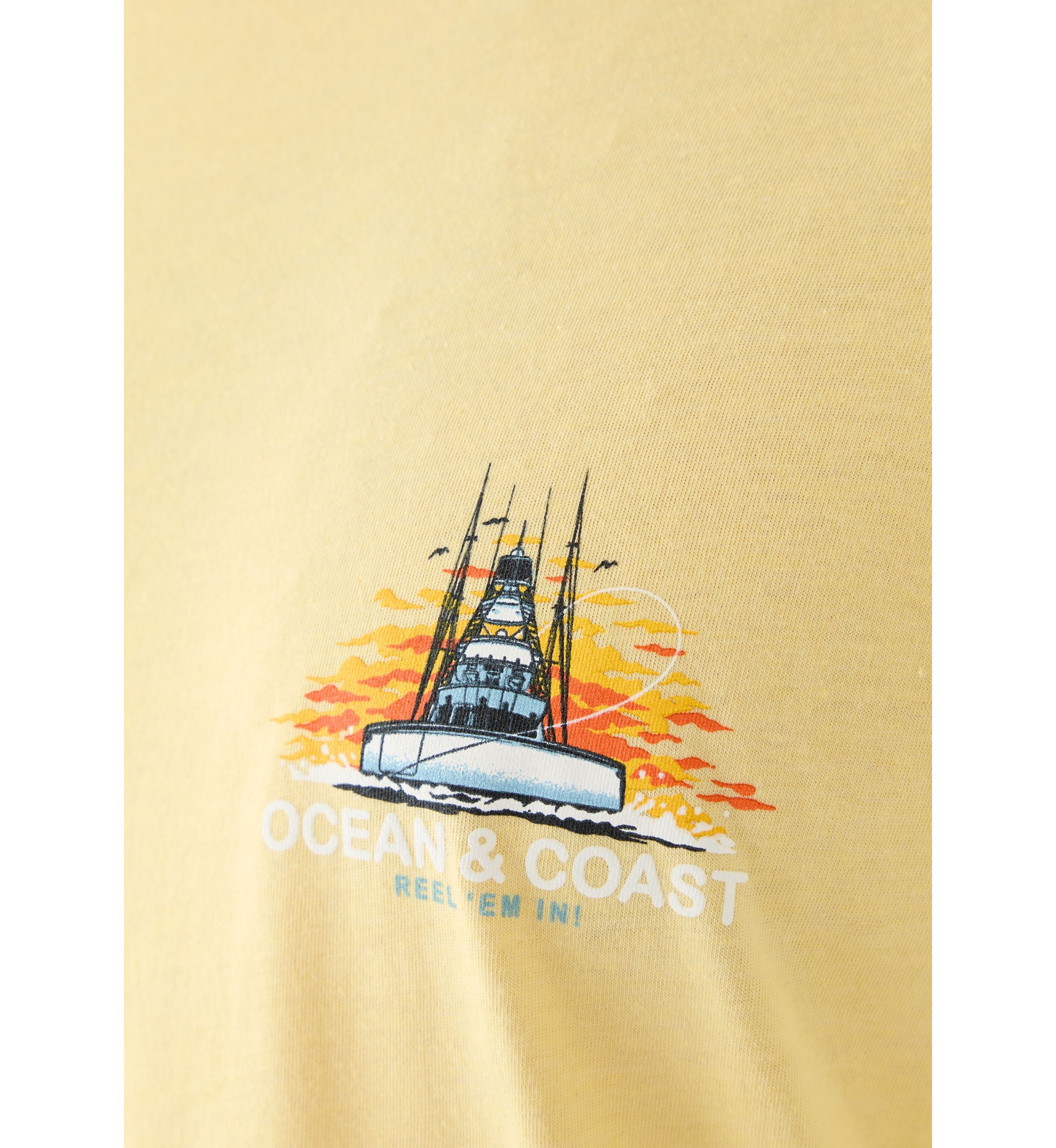 Big & Tall Short Sleeve Fish Graphic T-Shirt