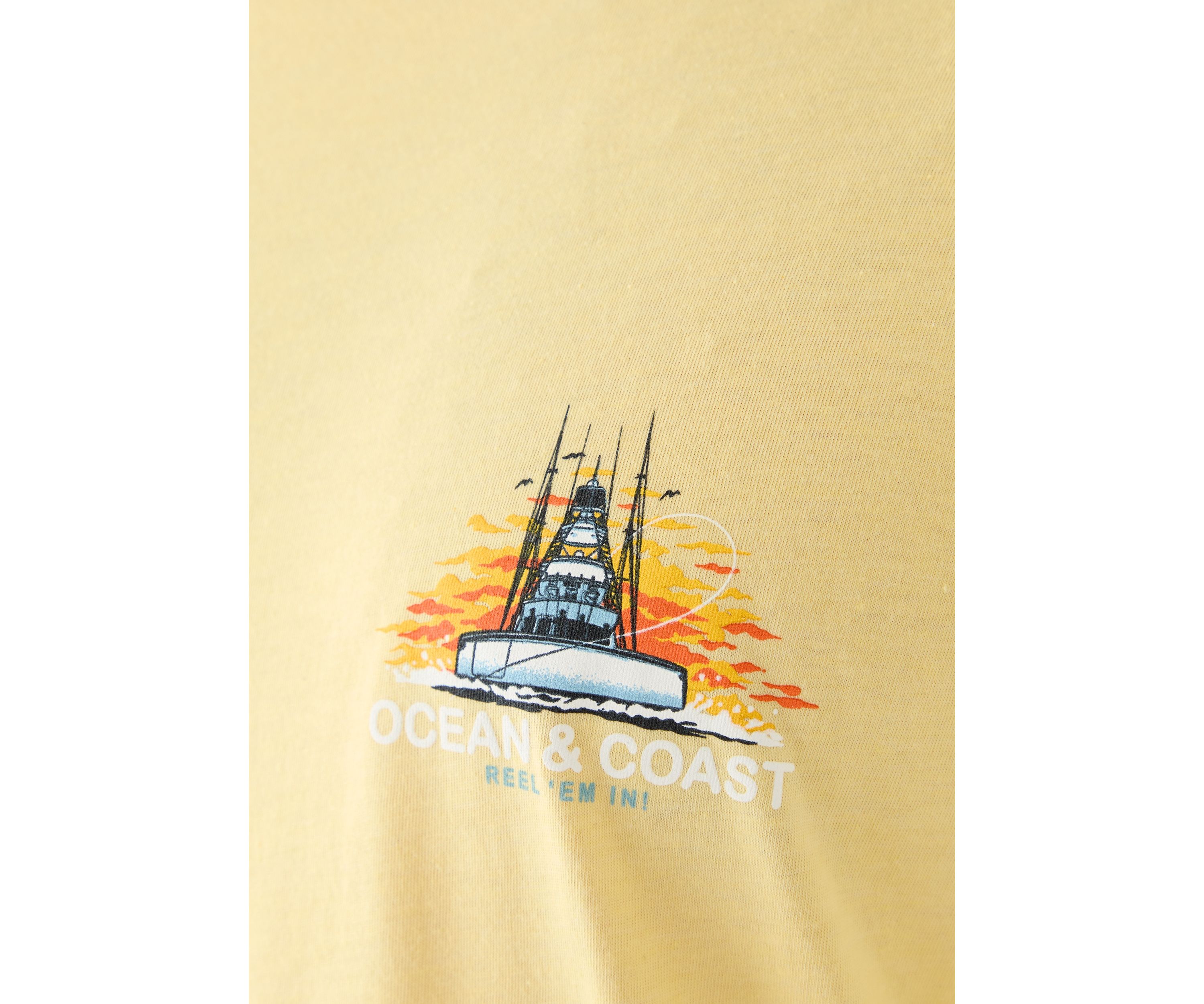 Big & Tall Short Sleeve Fish Graphic T-Shirt