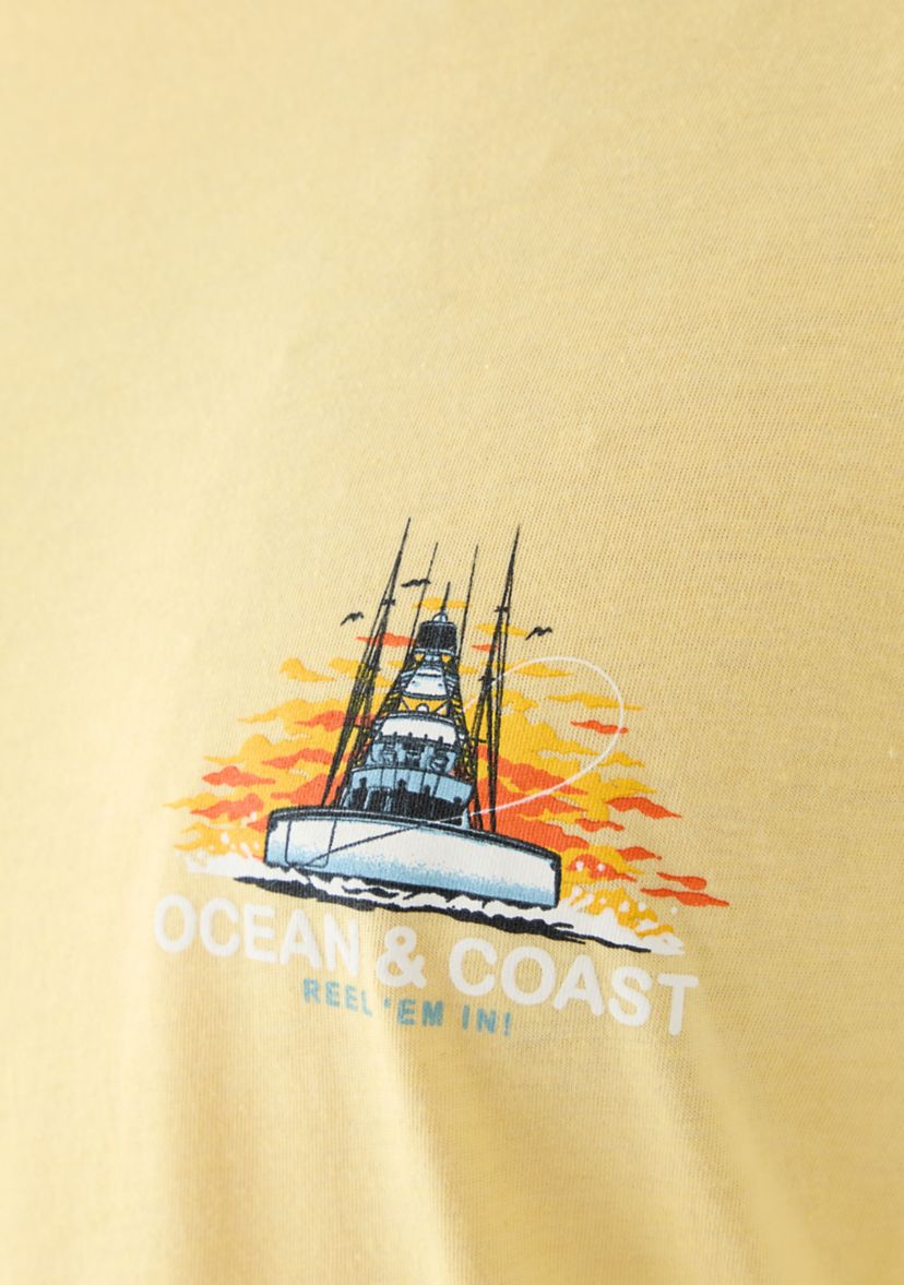 Big & Tall Short Sleeve Fish Graphic T-Shirt