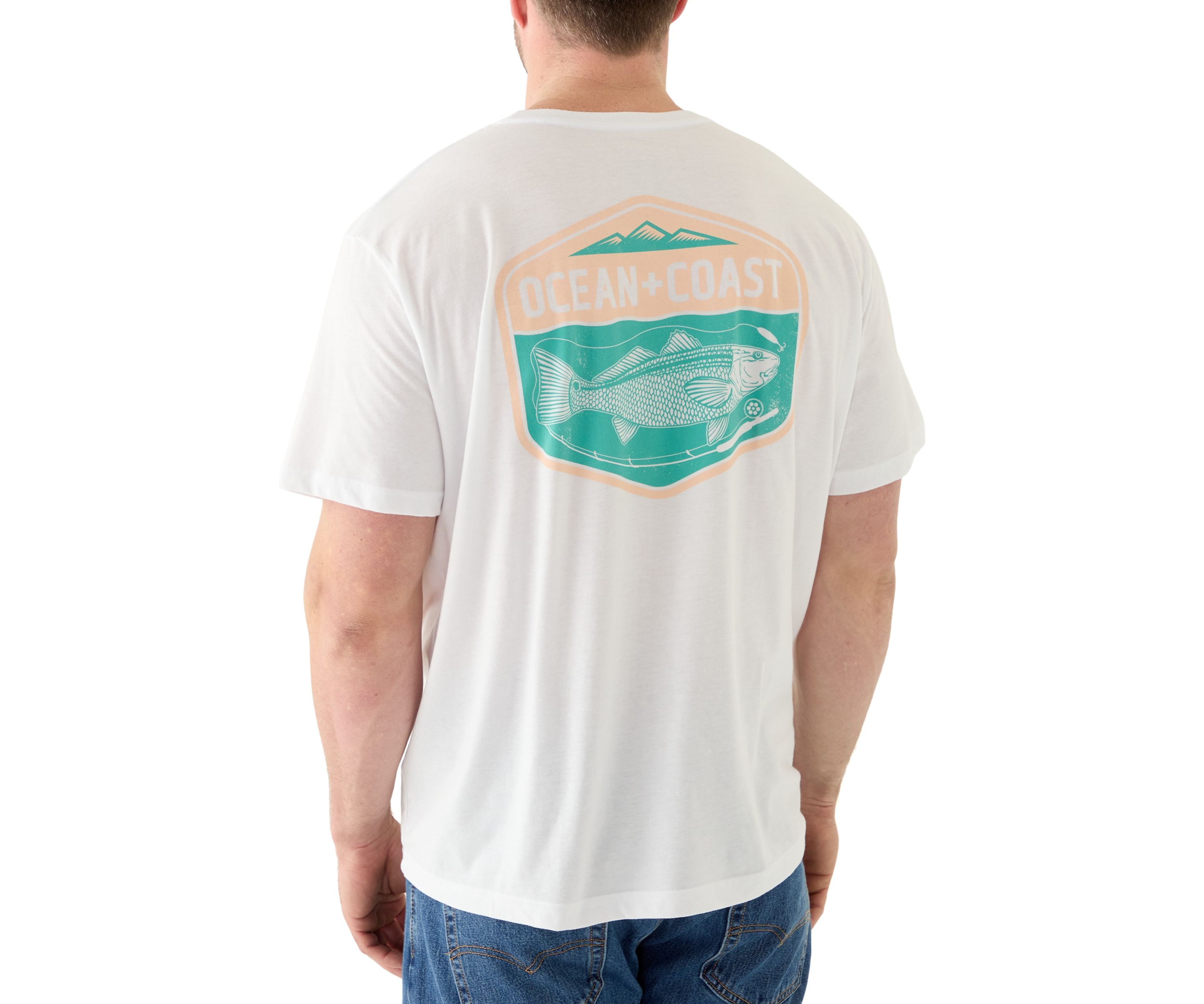 Big & Tall Fish Graphic T-Shirt 
