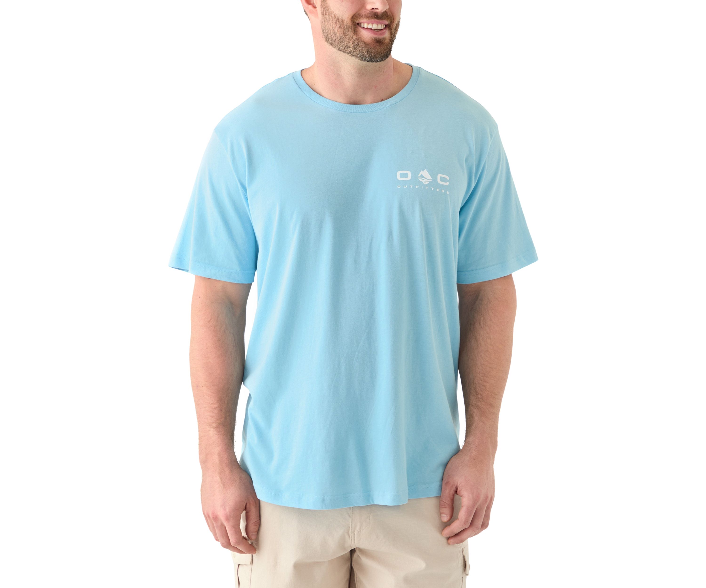 Big & Tall Short Sleeve Goin Fishin Graphic T-Shirt