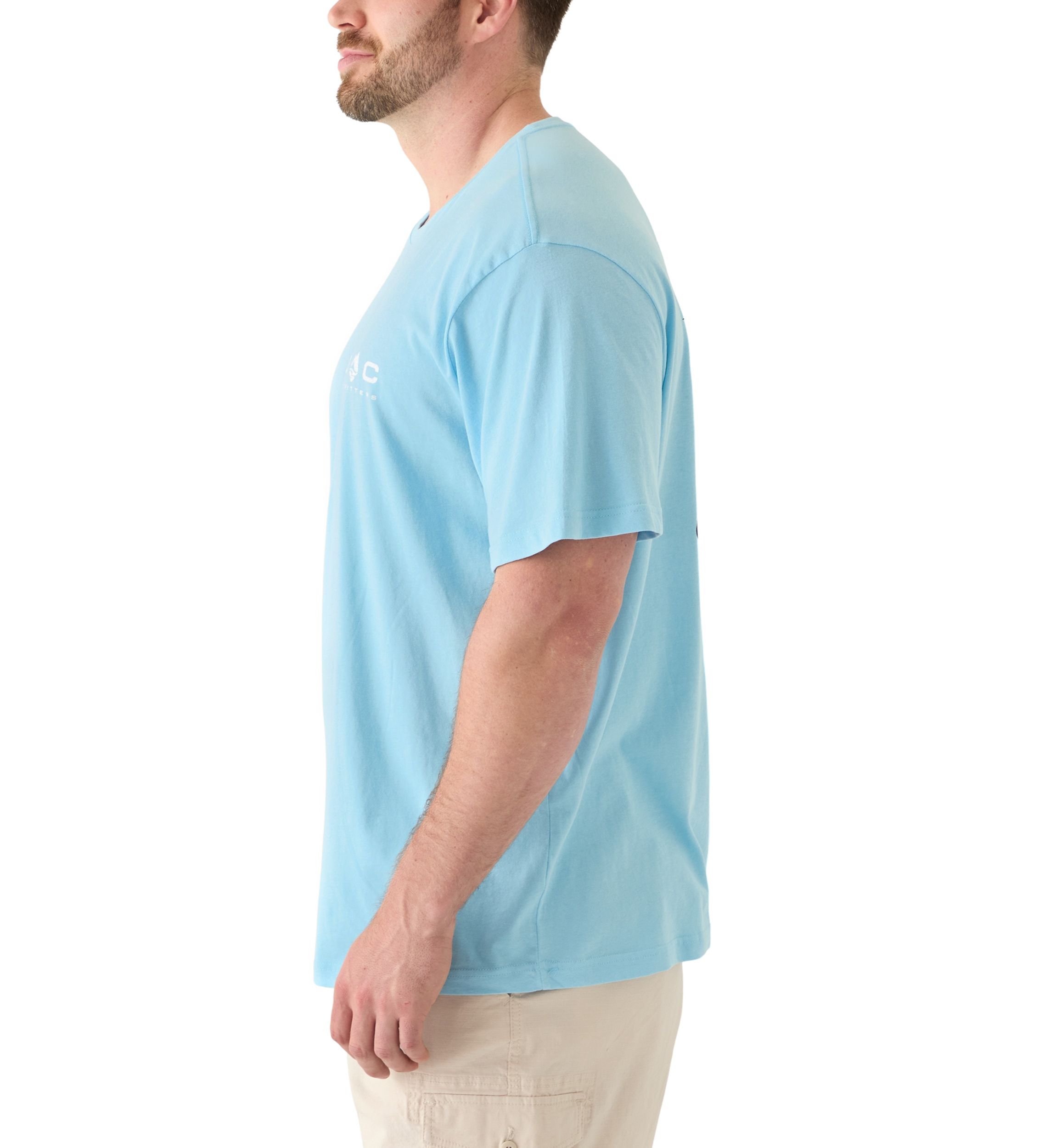Big & Tall Short Sleeve Goin Fishin Graphic T-Shirt