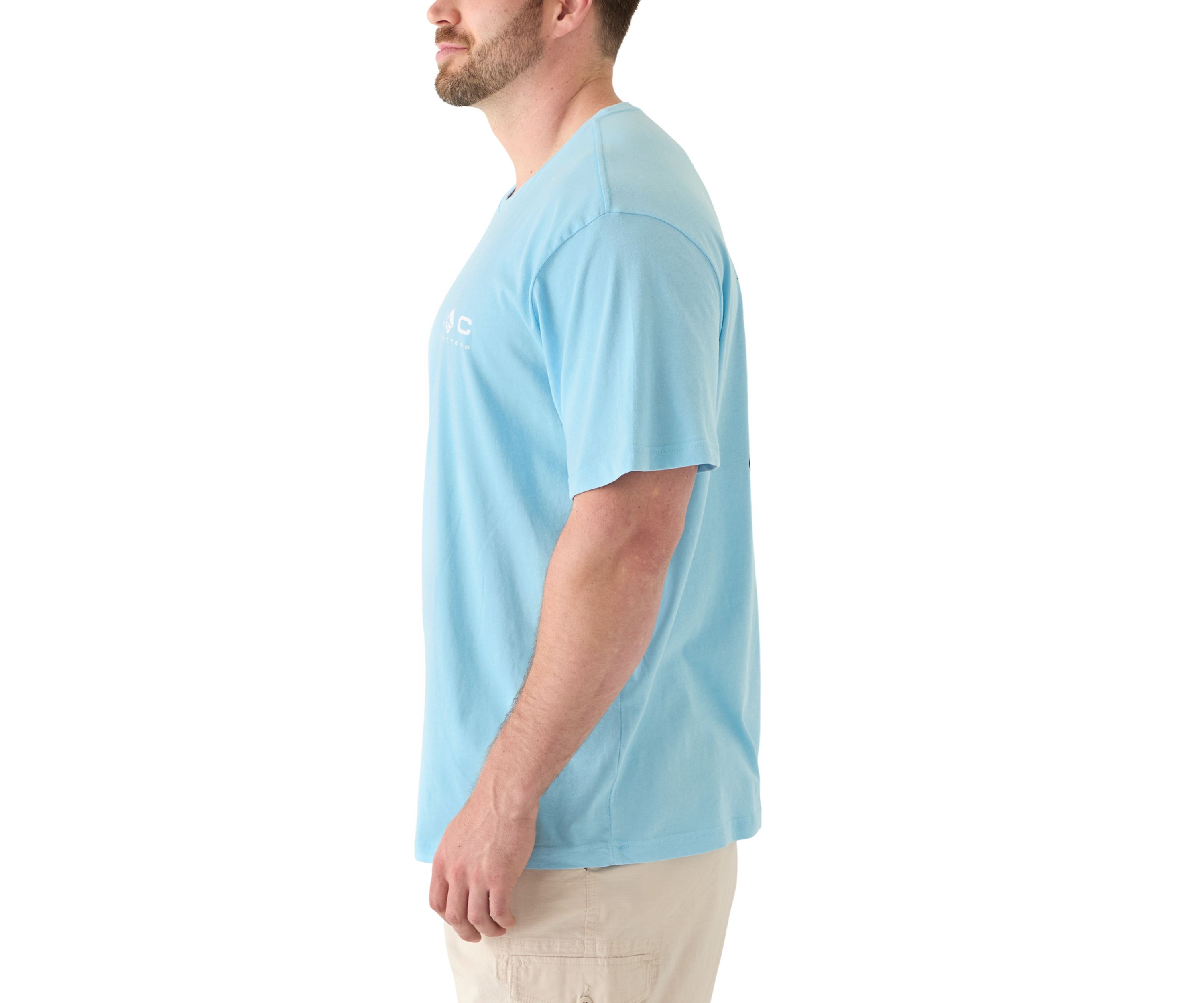 Big & Tall Short Sleeve Goin Fishin Graphic T-Shirt