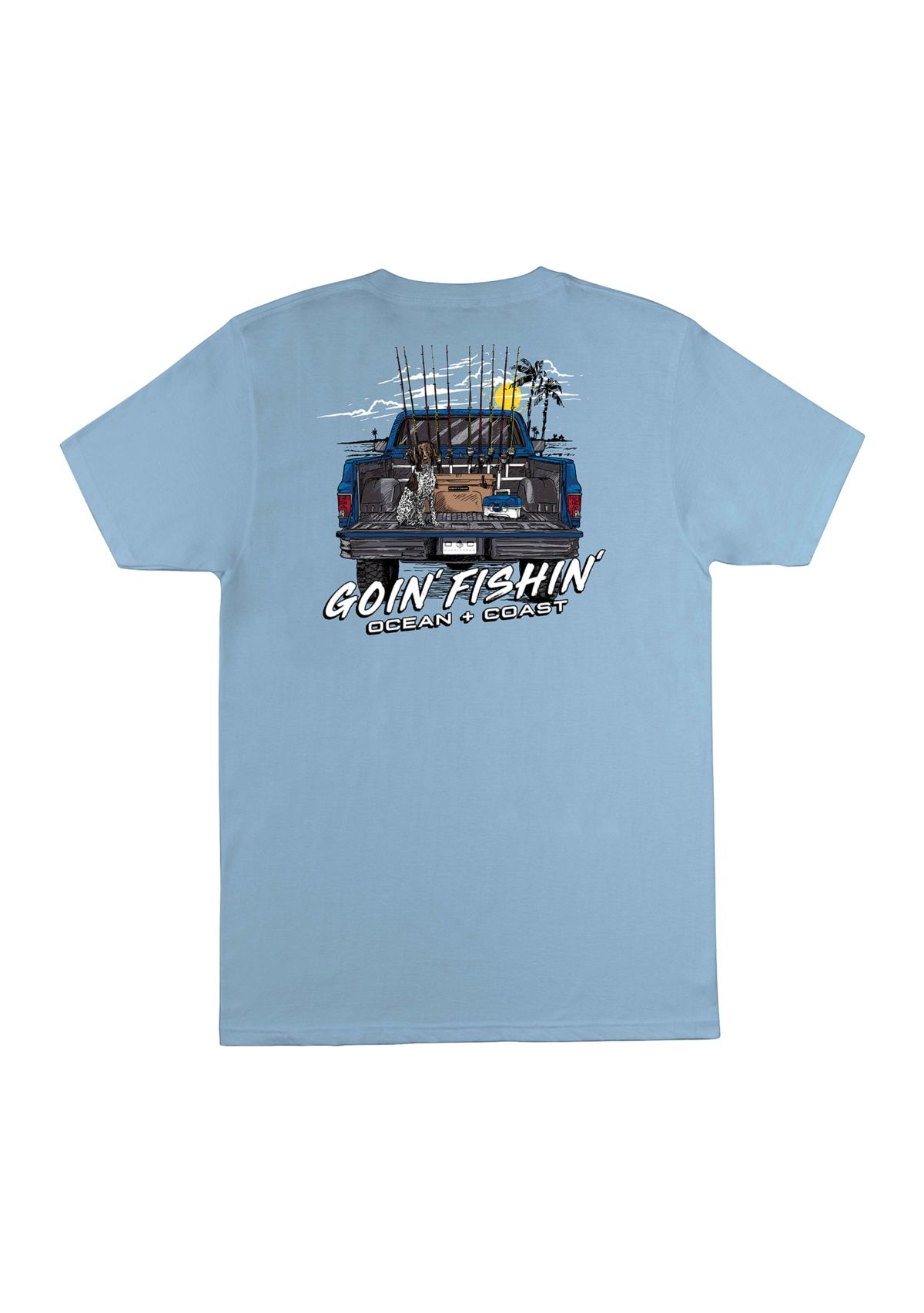 Short Sleeve Goin Fishin Graphic T-Shirt