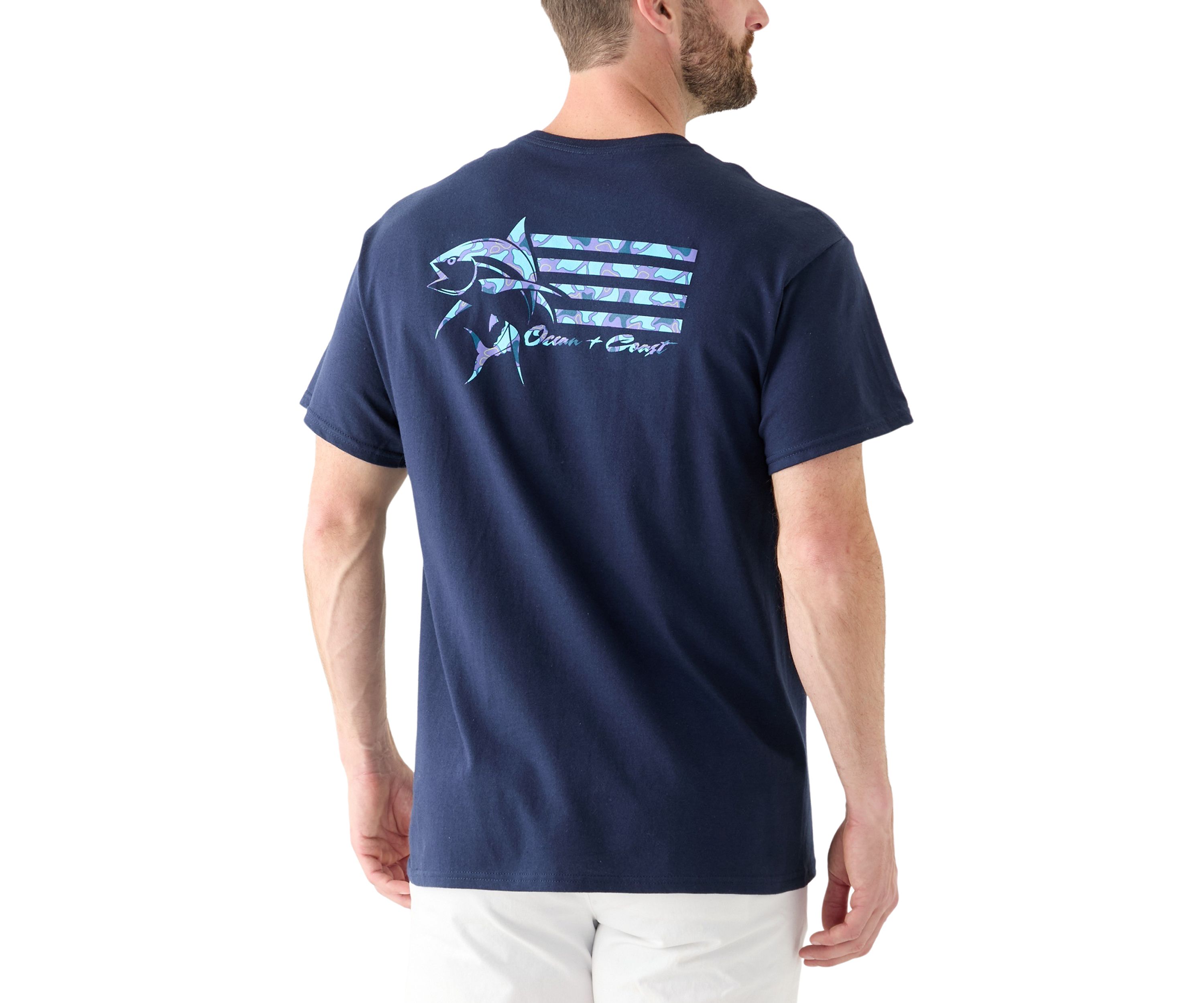 Fish Flag Graphic T-Shirt