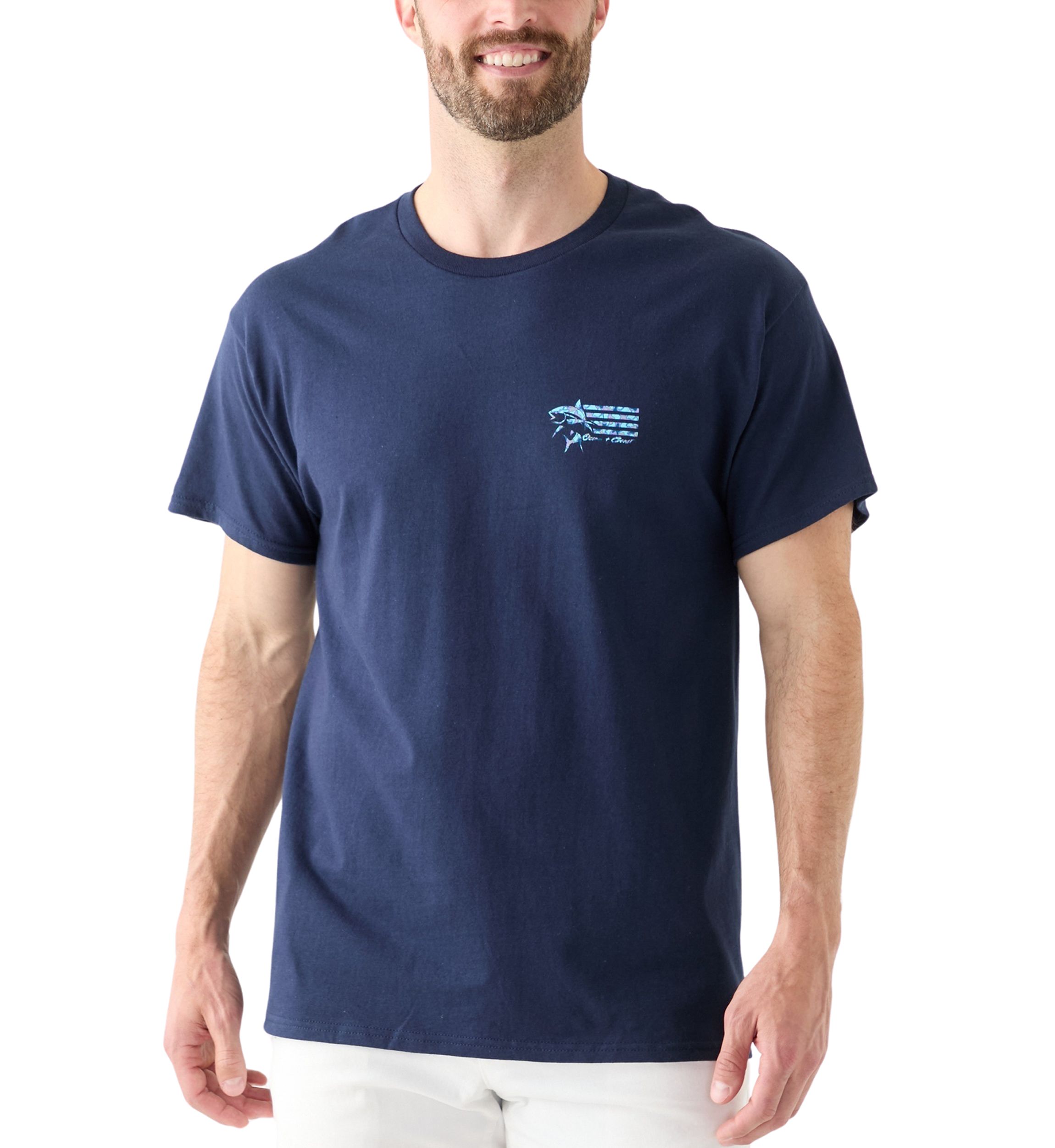 Fish Flag Graphic T-Shirt