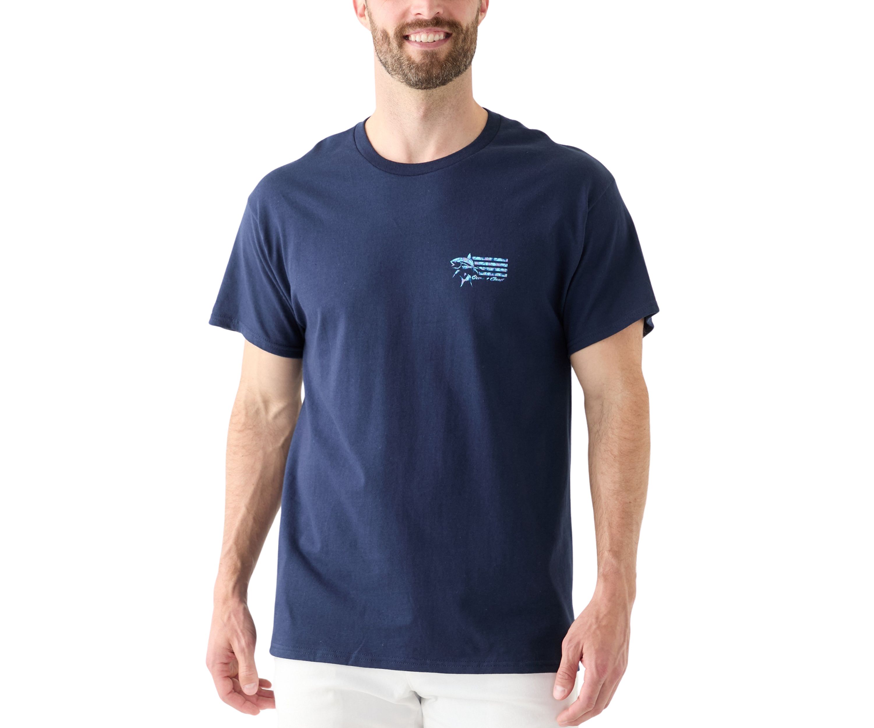 Fish Flag Graphic T-Shirt