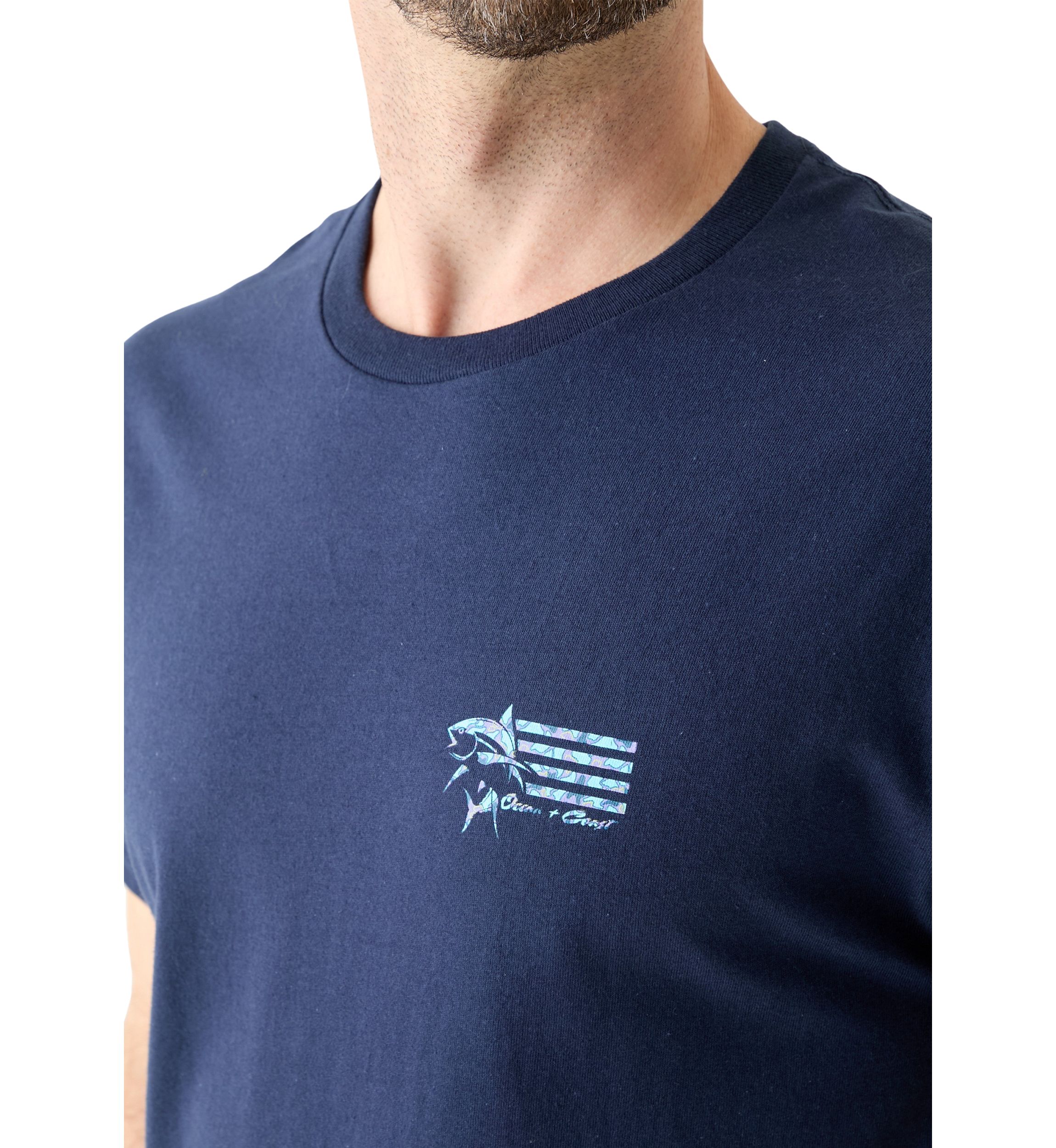Fish Flag Graphic T-Shirt