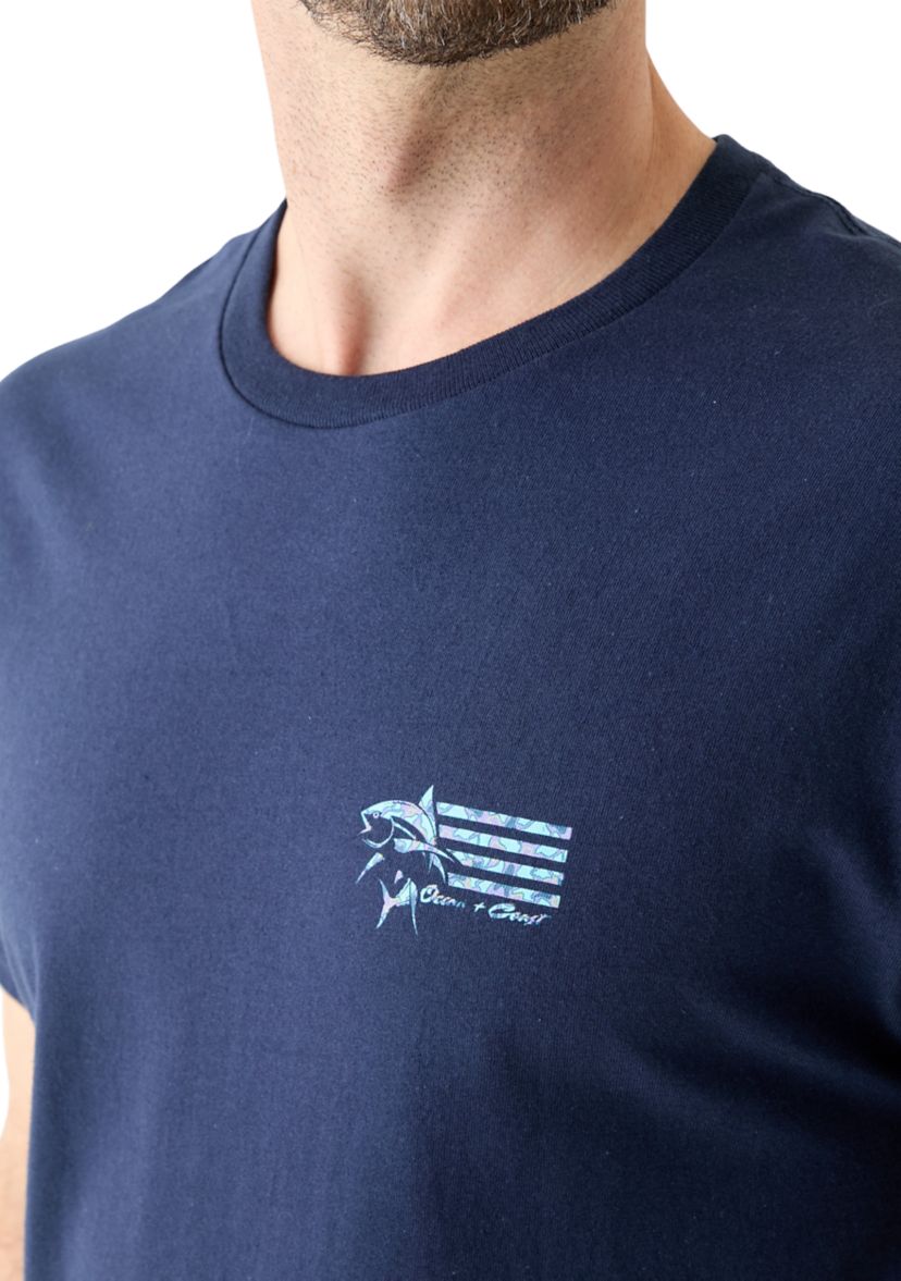 Fish Flag Graphic T-Shirt