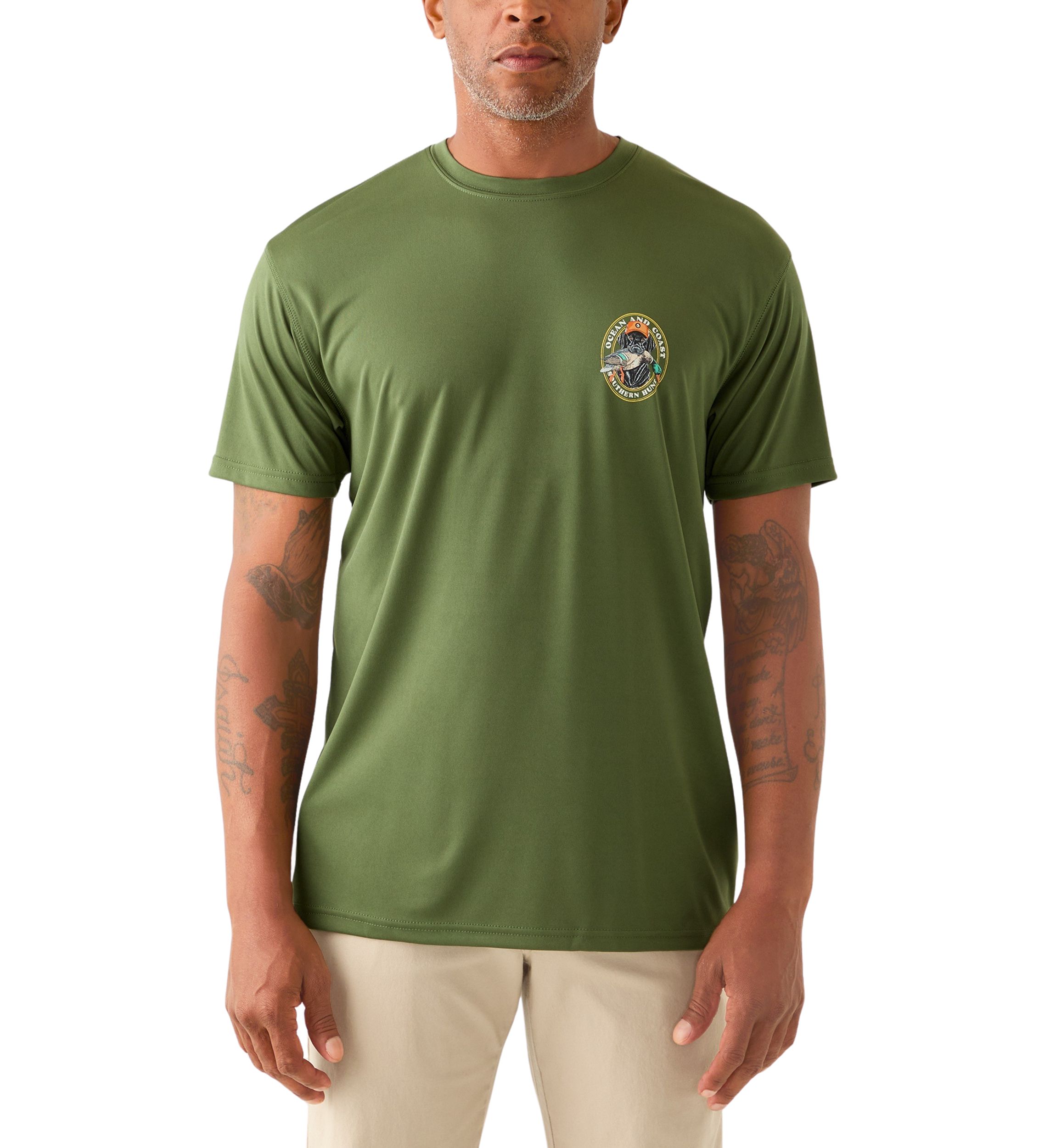 Mens Hunting Dog Short Sleeve Graphic T-Shirt