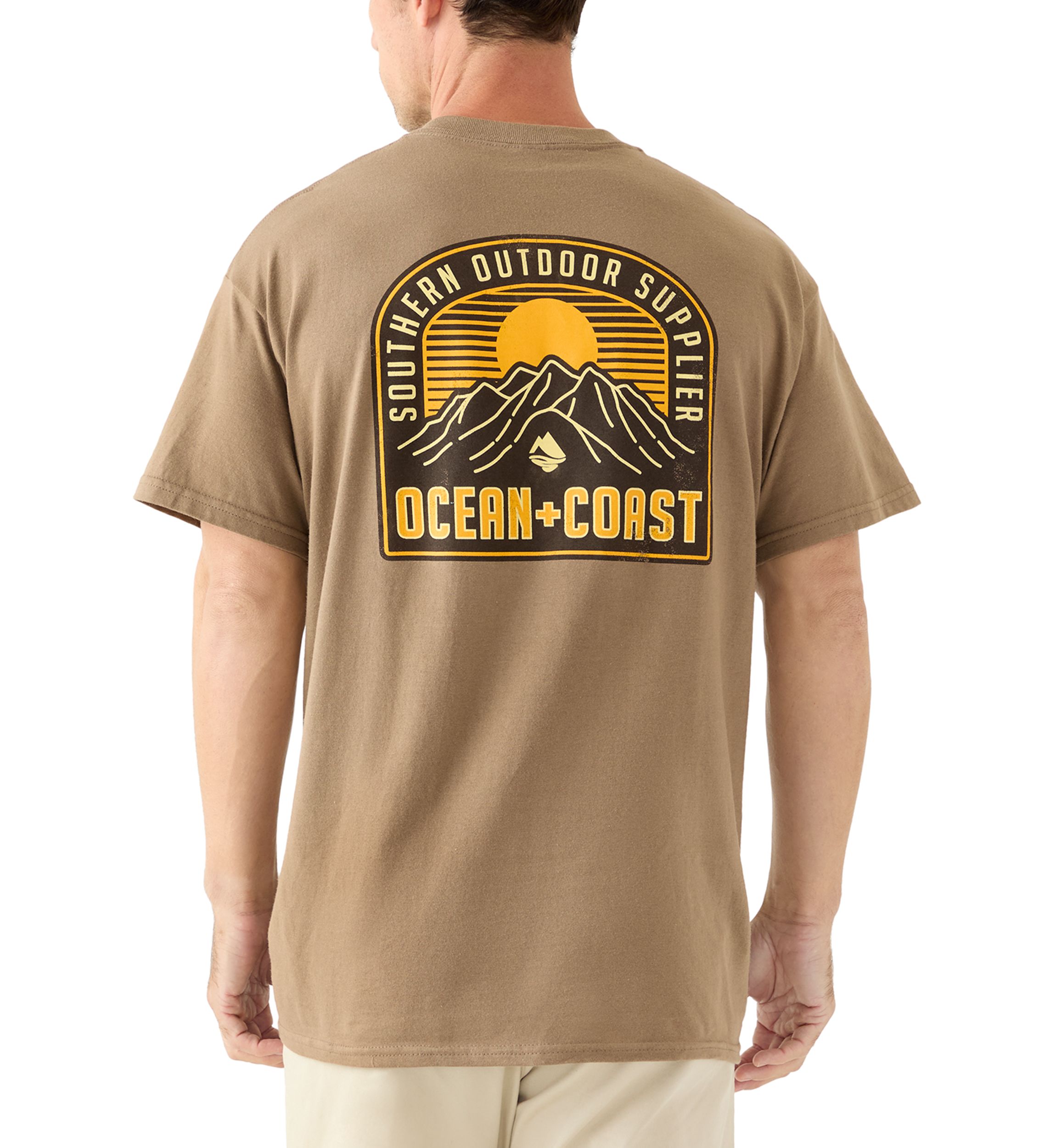 Mens Short Sleeve Rising Graphic T-Shirt