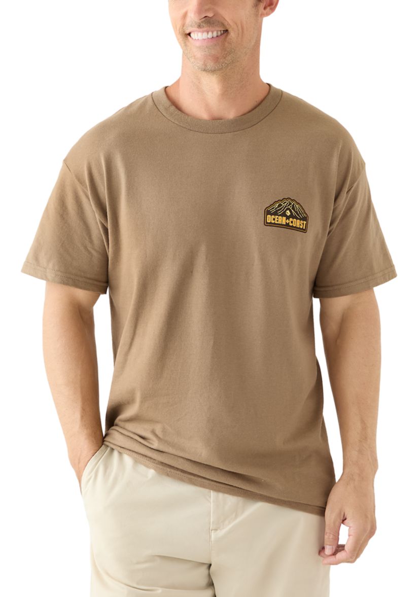 Mens Short Sleeve Rising Graphic T-Shirt