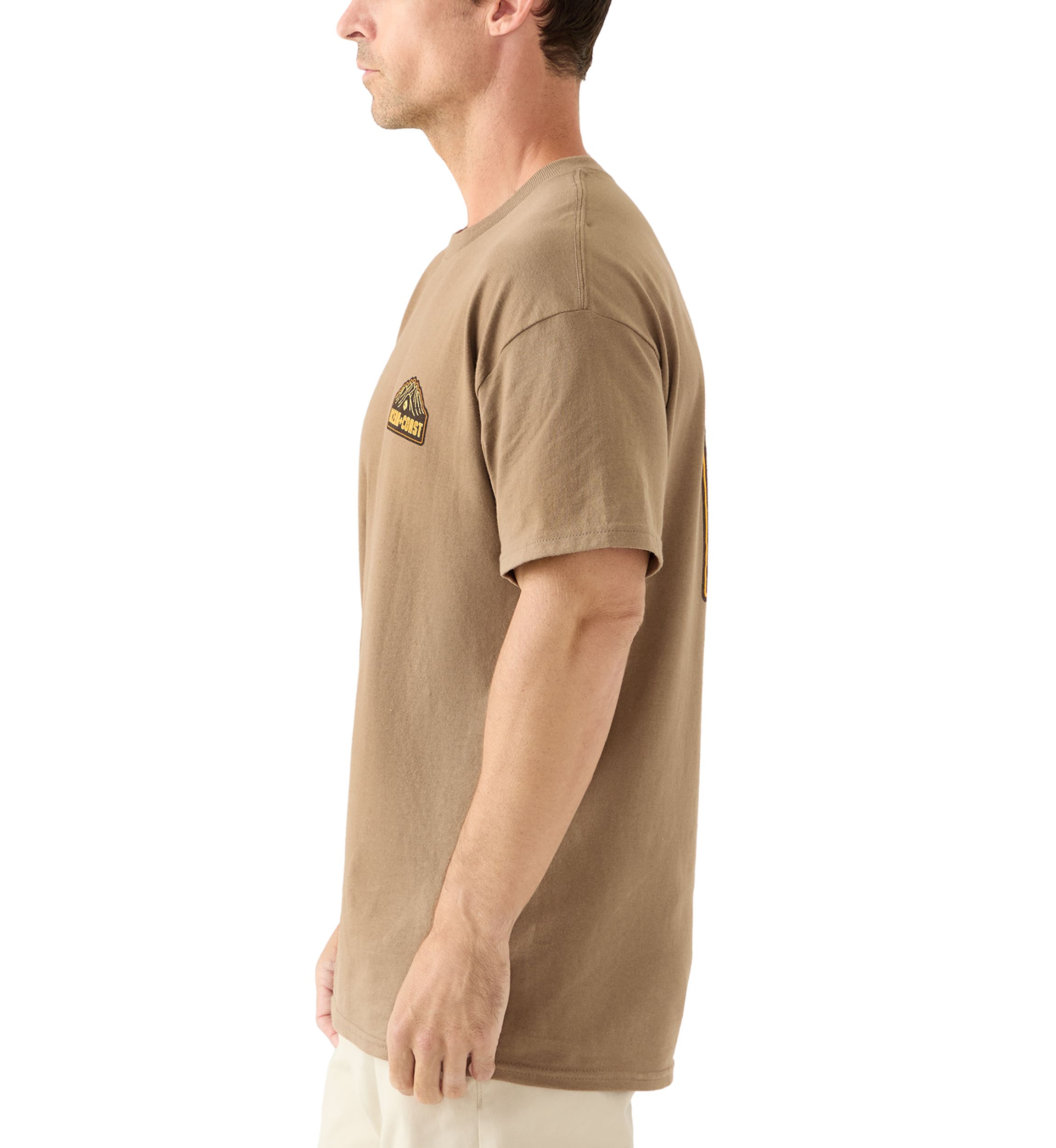 Mens Short Sleeve Rising Graphic T-Shirt