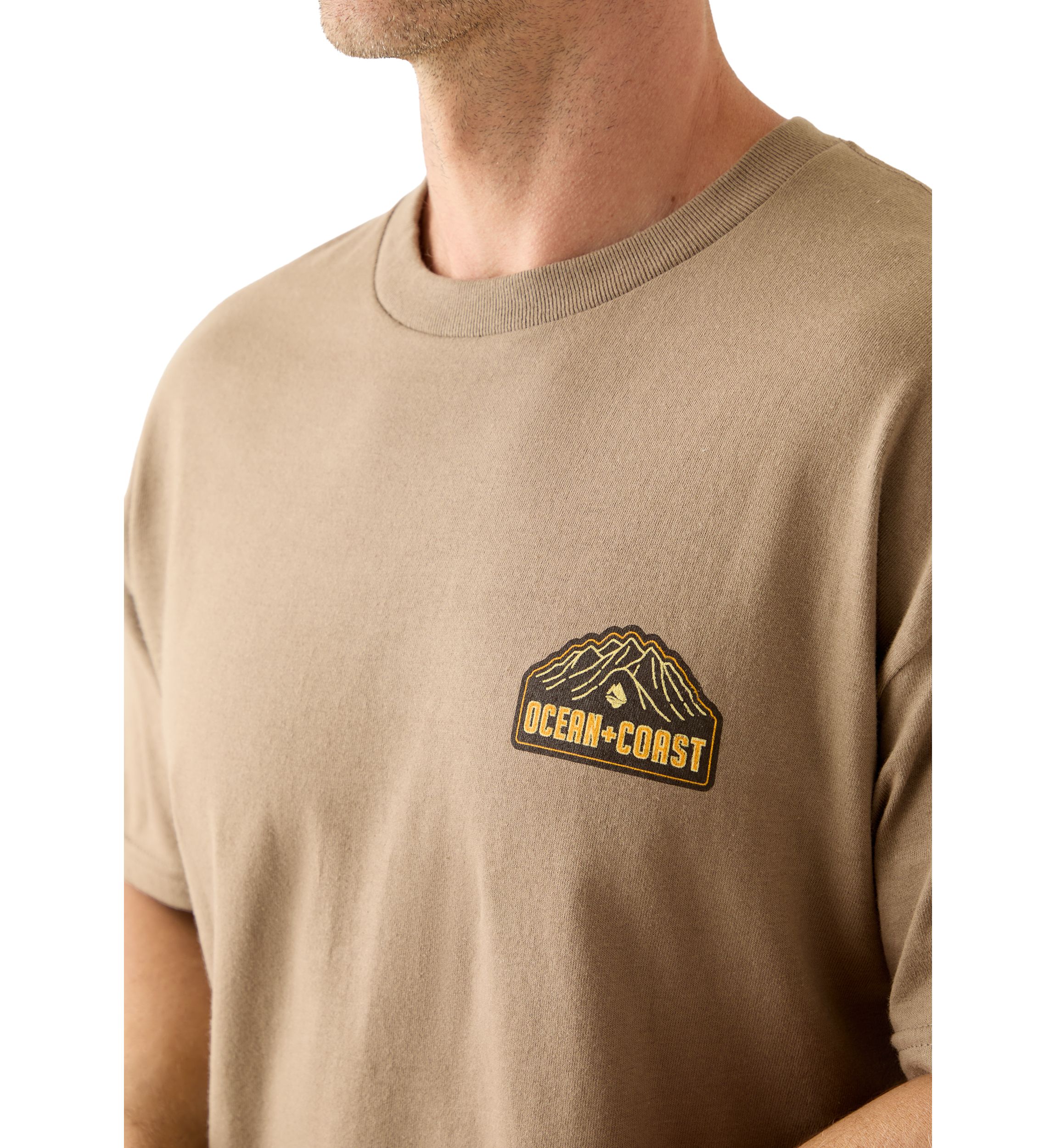 Mens Short Sleeve Rising Graphic T-Shirt