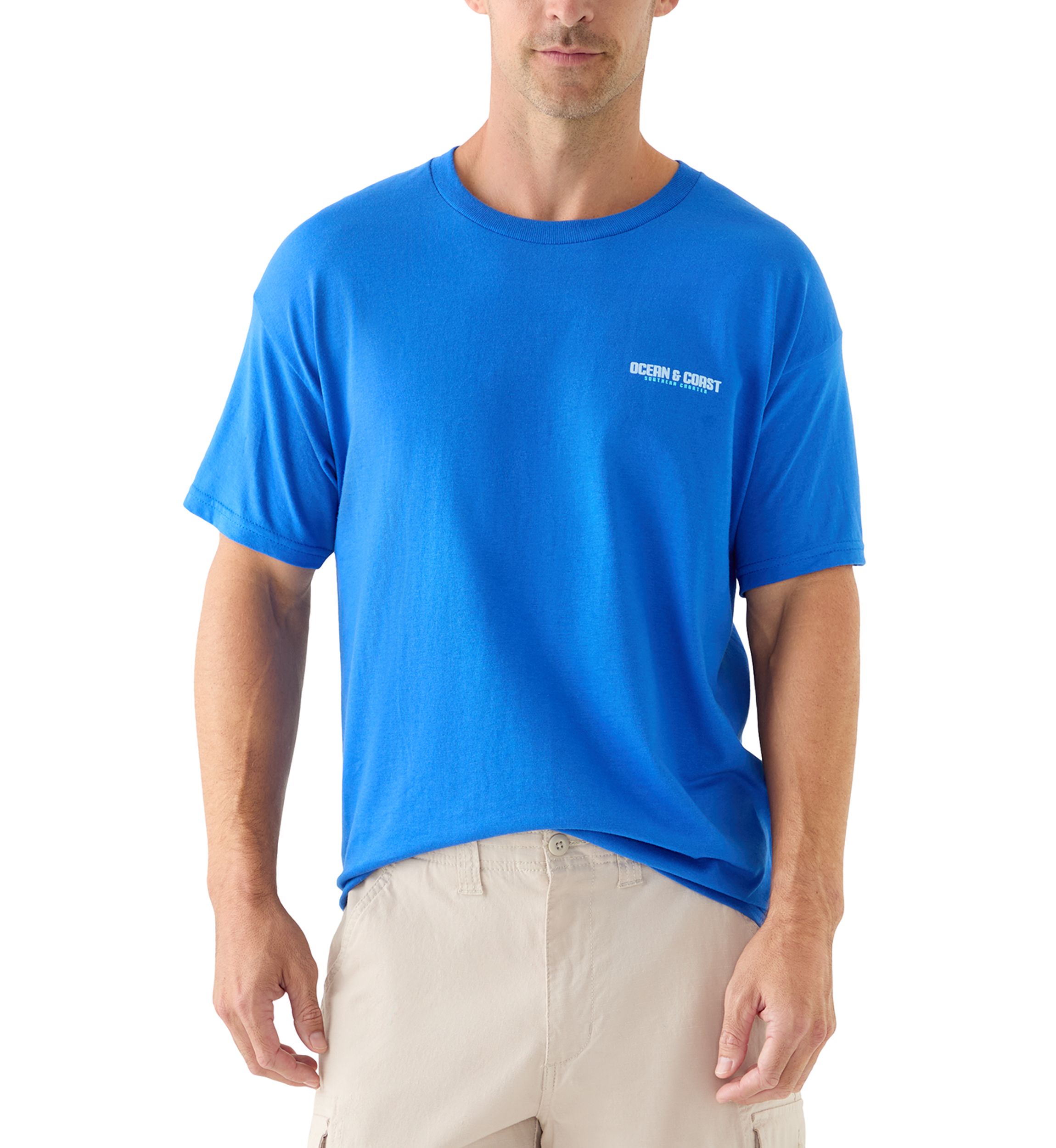 Mens Panels Graphic Short Sleeve T-Shirt