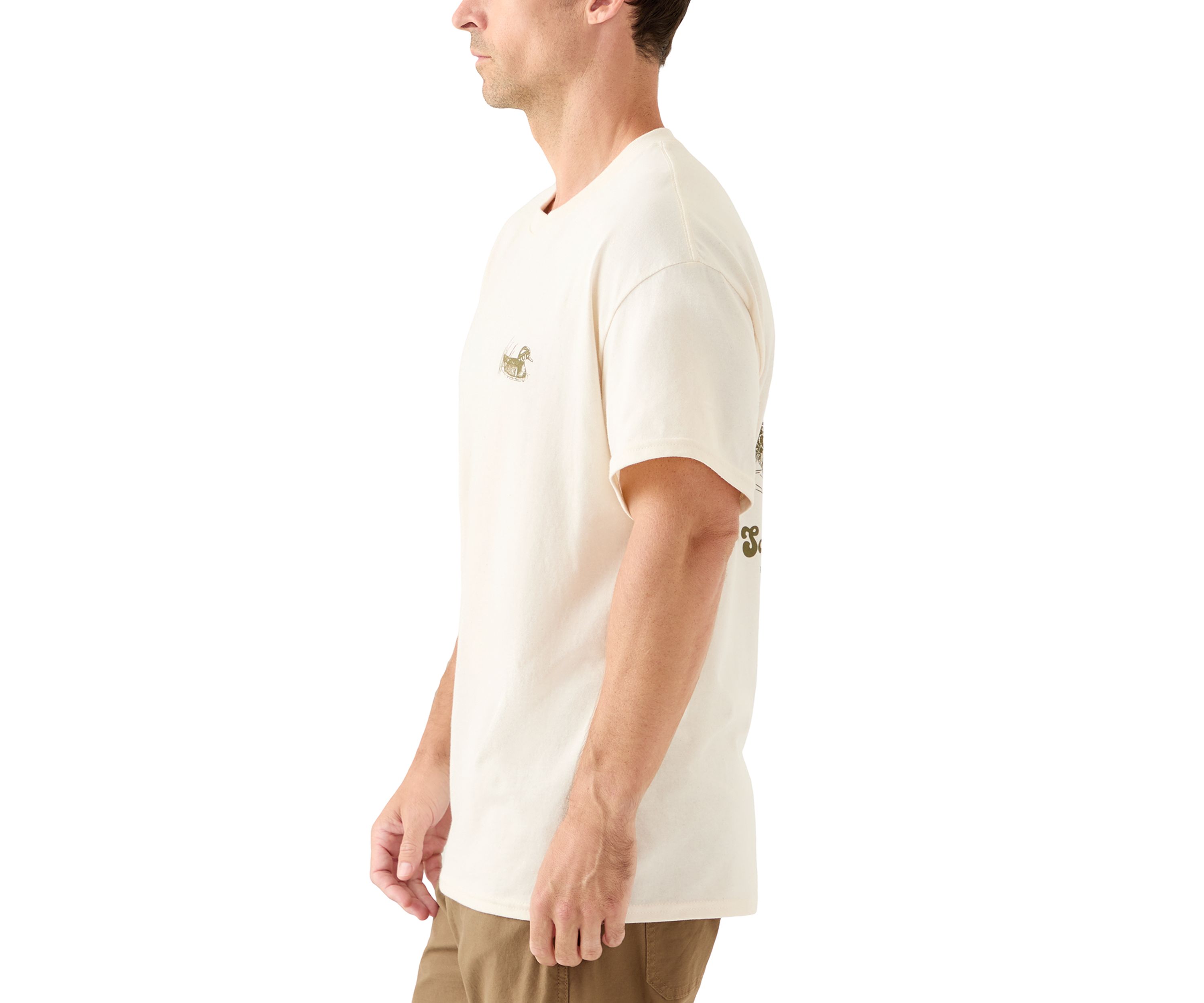 Mens Short Sleeve Graphic Duckie T-Shirt