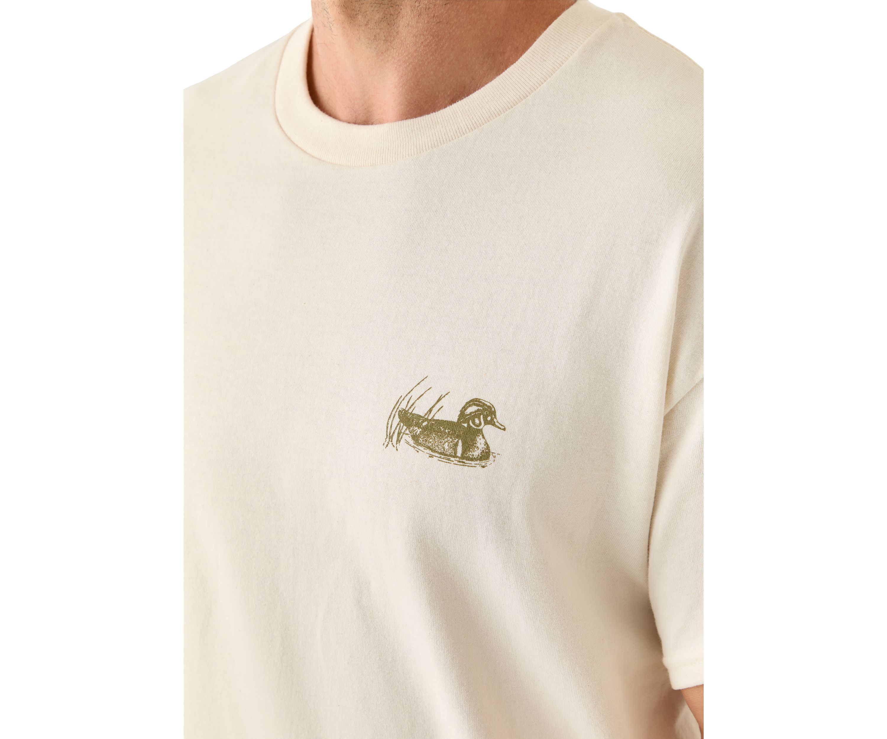 Mens Short Sleeve Graphic Duckie T-Shirt