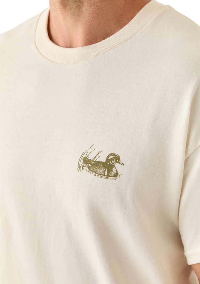 Mens Short Sleeve Graphic Duckie T-Shirt