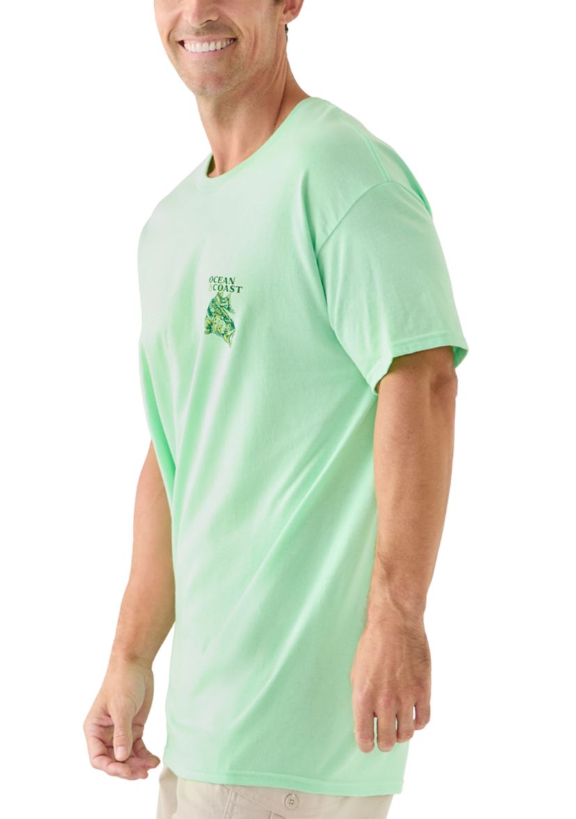 Mens Short Sleeve Graphic Barton T-Shirt