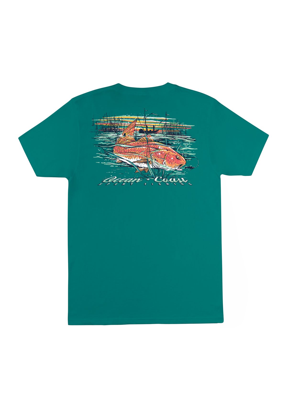 Mens Short Sleeve Redfish T-Shirt