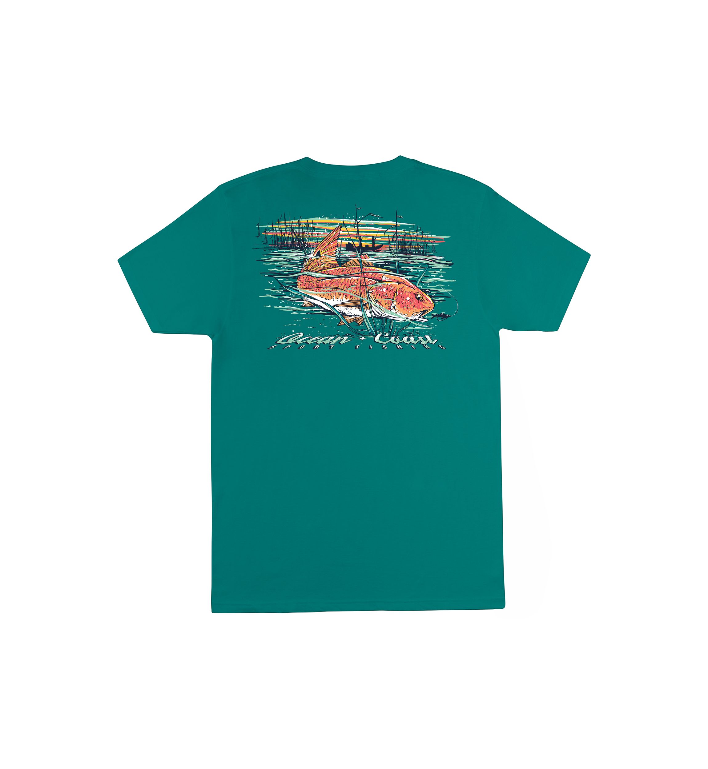 Mens Short Sleeve Redfish T-Shirt