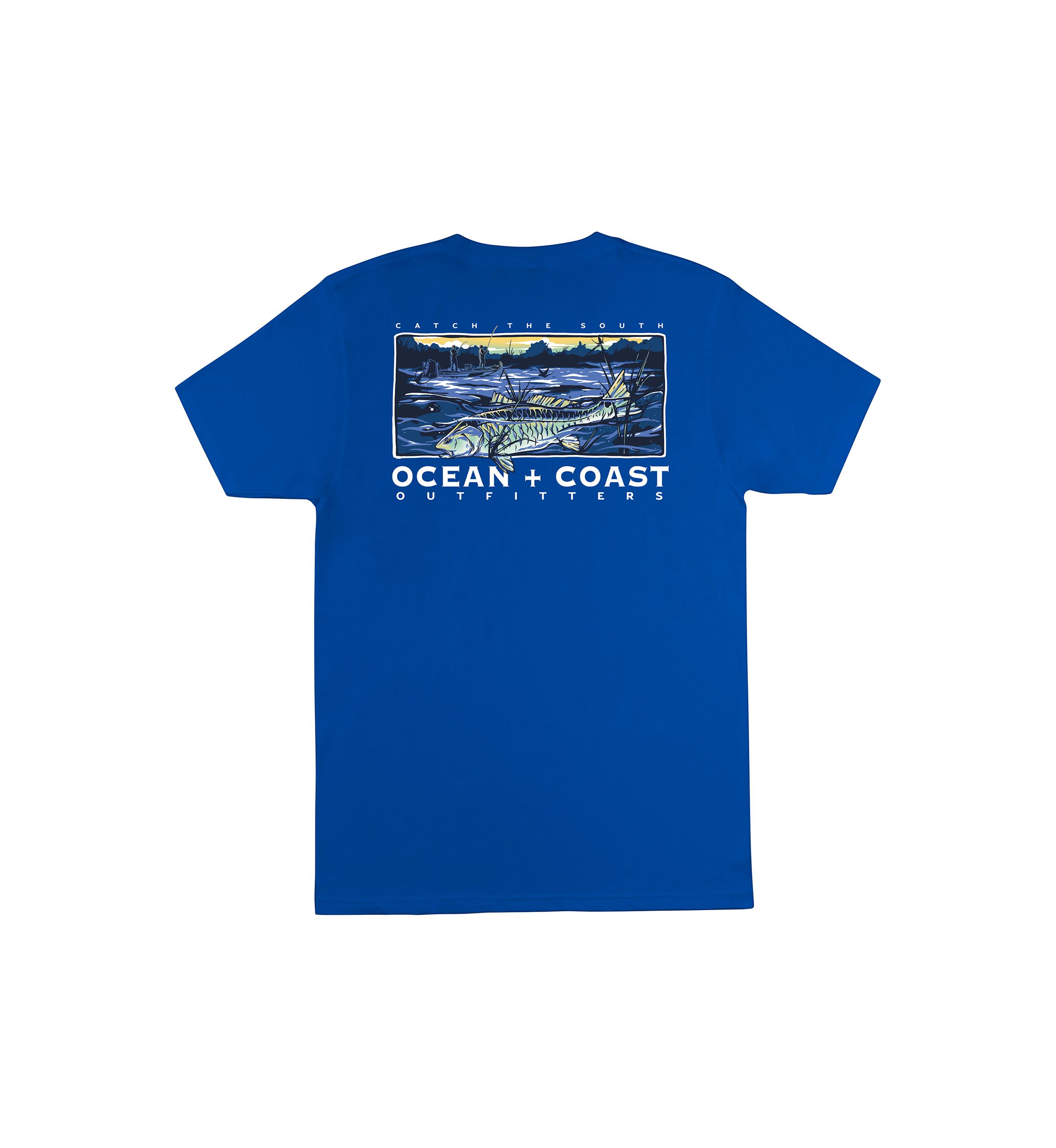Mens Short Sleeve Catch The South T-Shirt