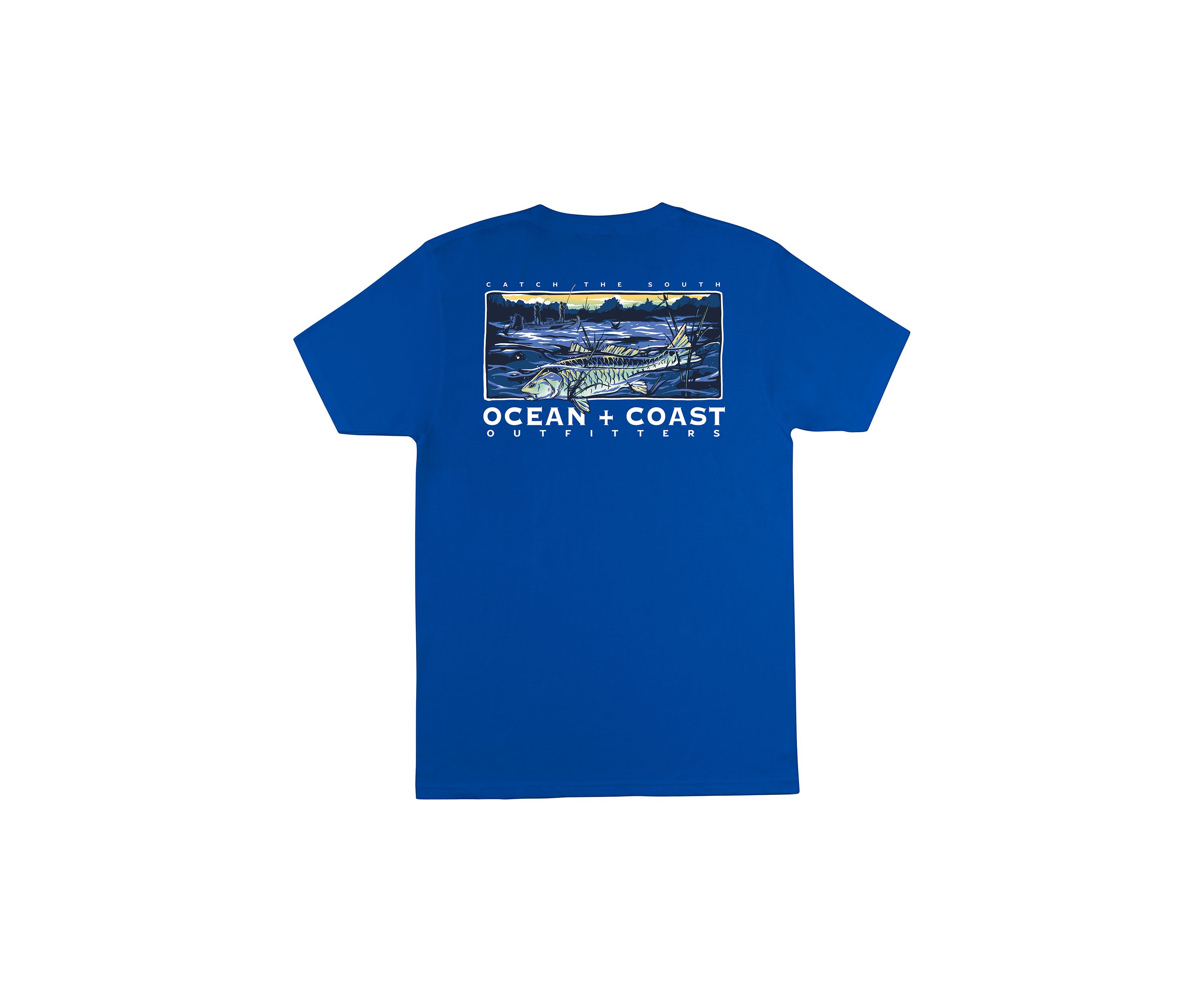 Mens Short Sleeve Catch The South T-Shirt