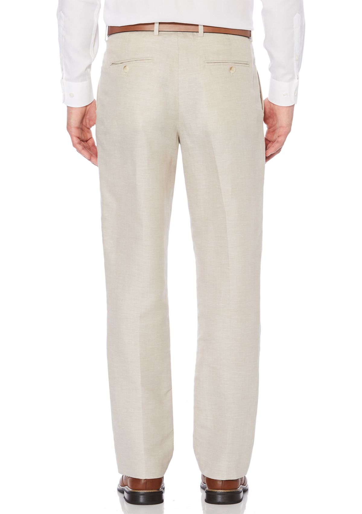 Linen Cotton Herringbone Pant	