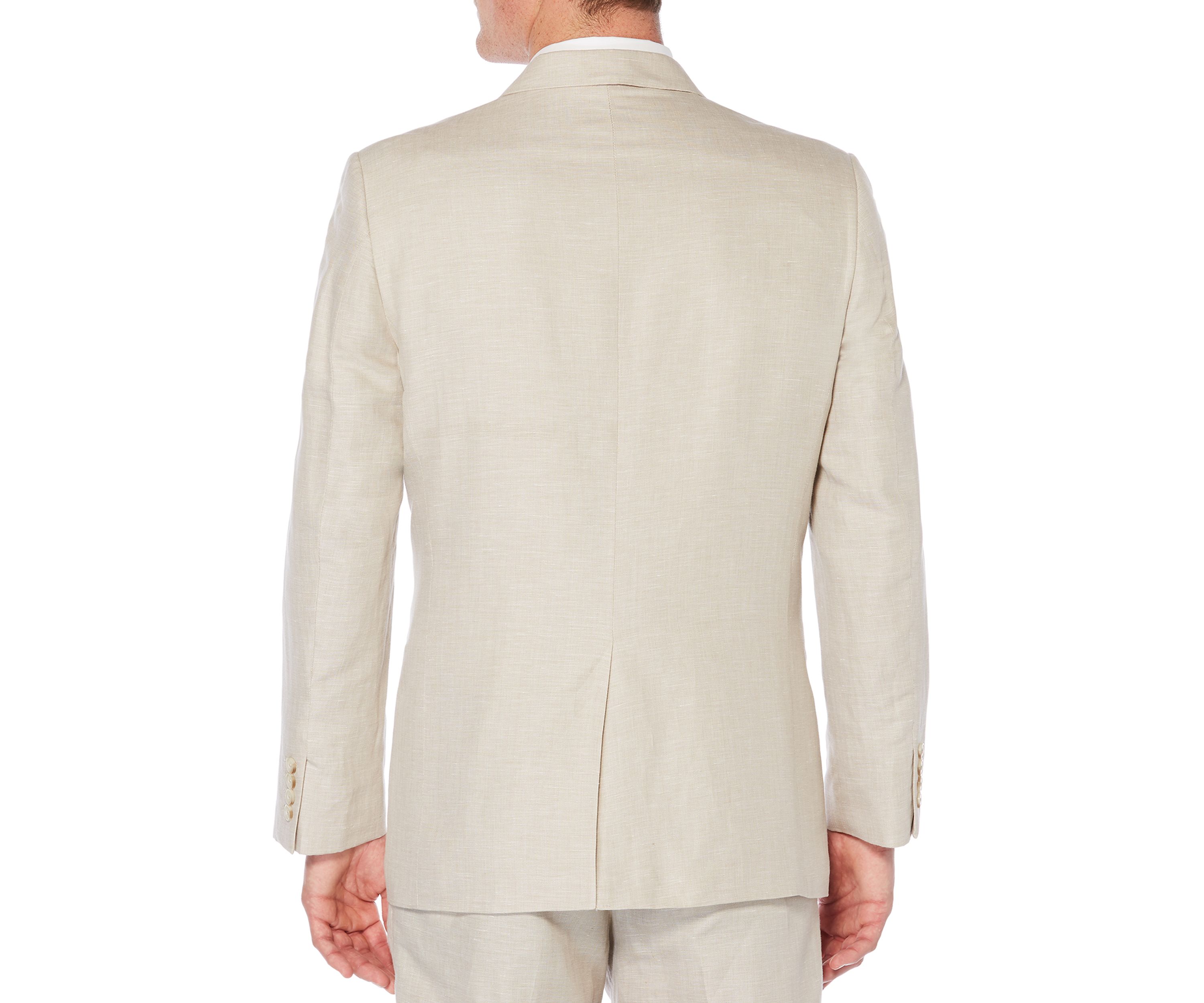 Linen Cotton Herringbone Jacket