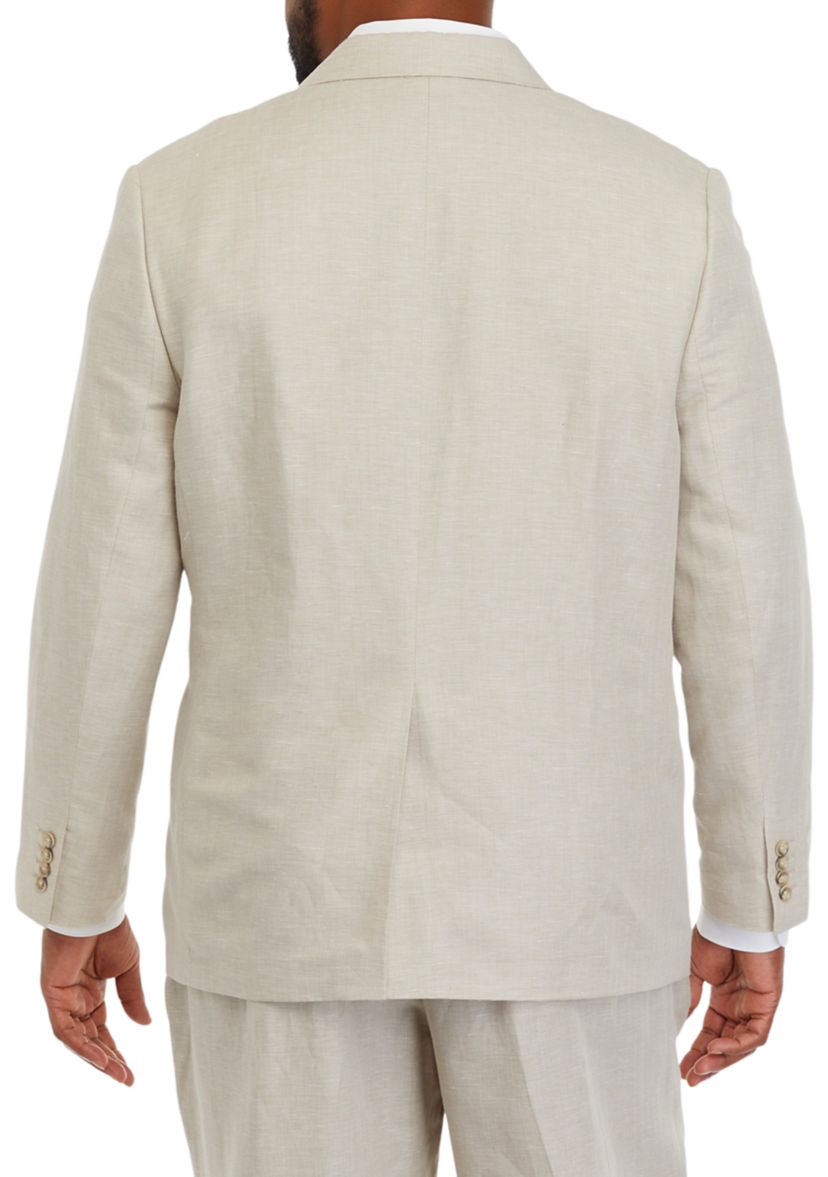 Big & Tall Linen Suit Jacket