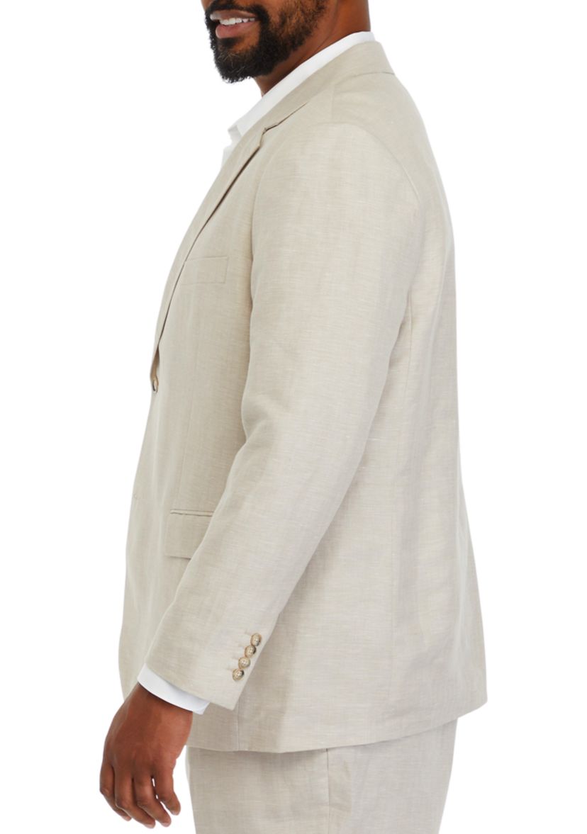 Big & Tall Linen Suit Jacket
