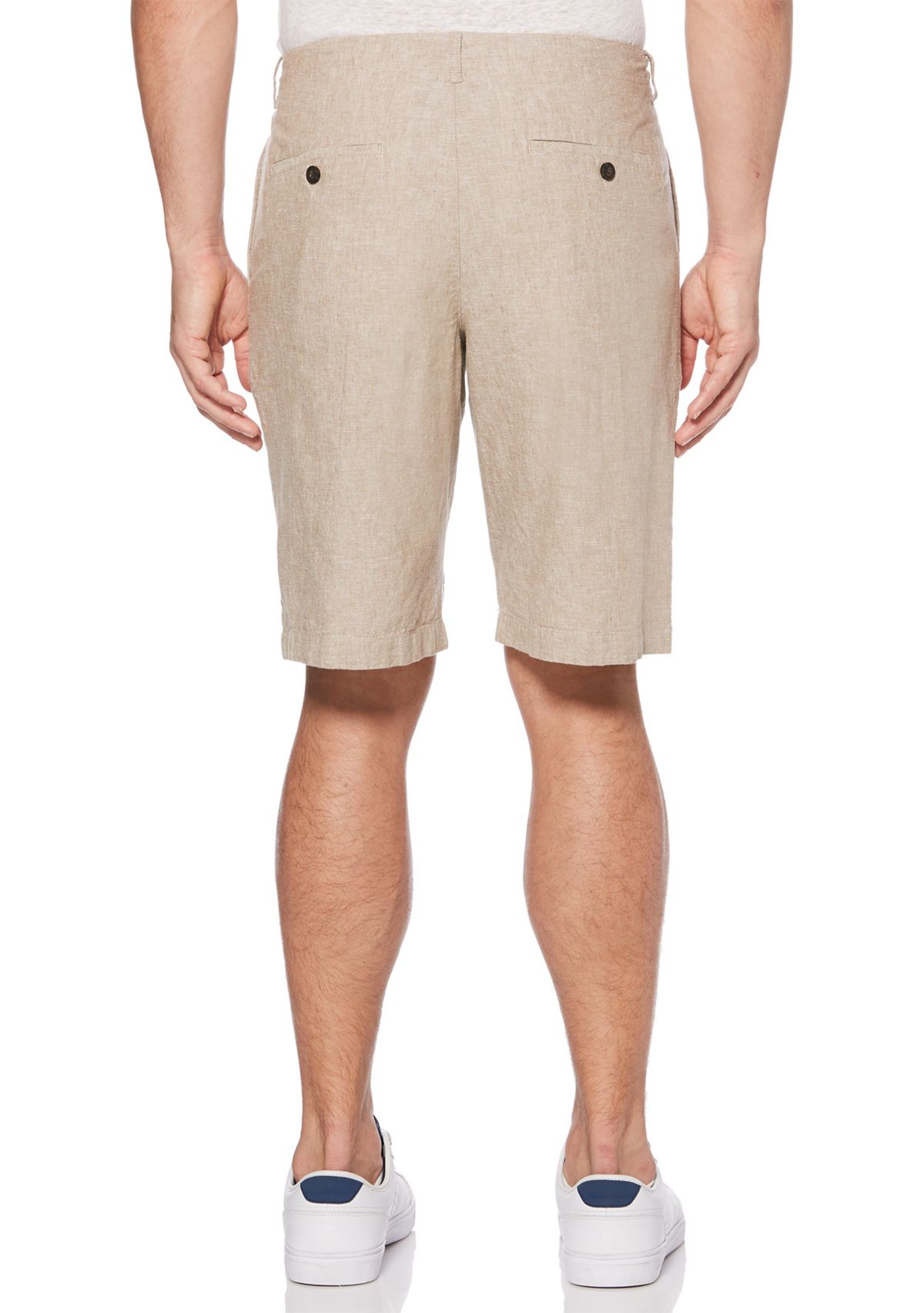 Drawstring Linen Shorts
