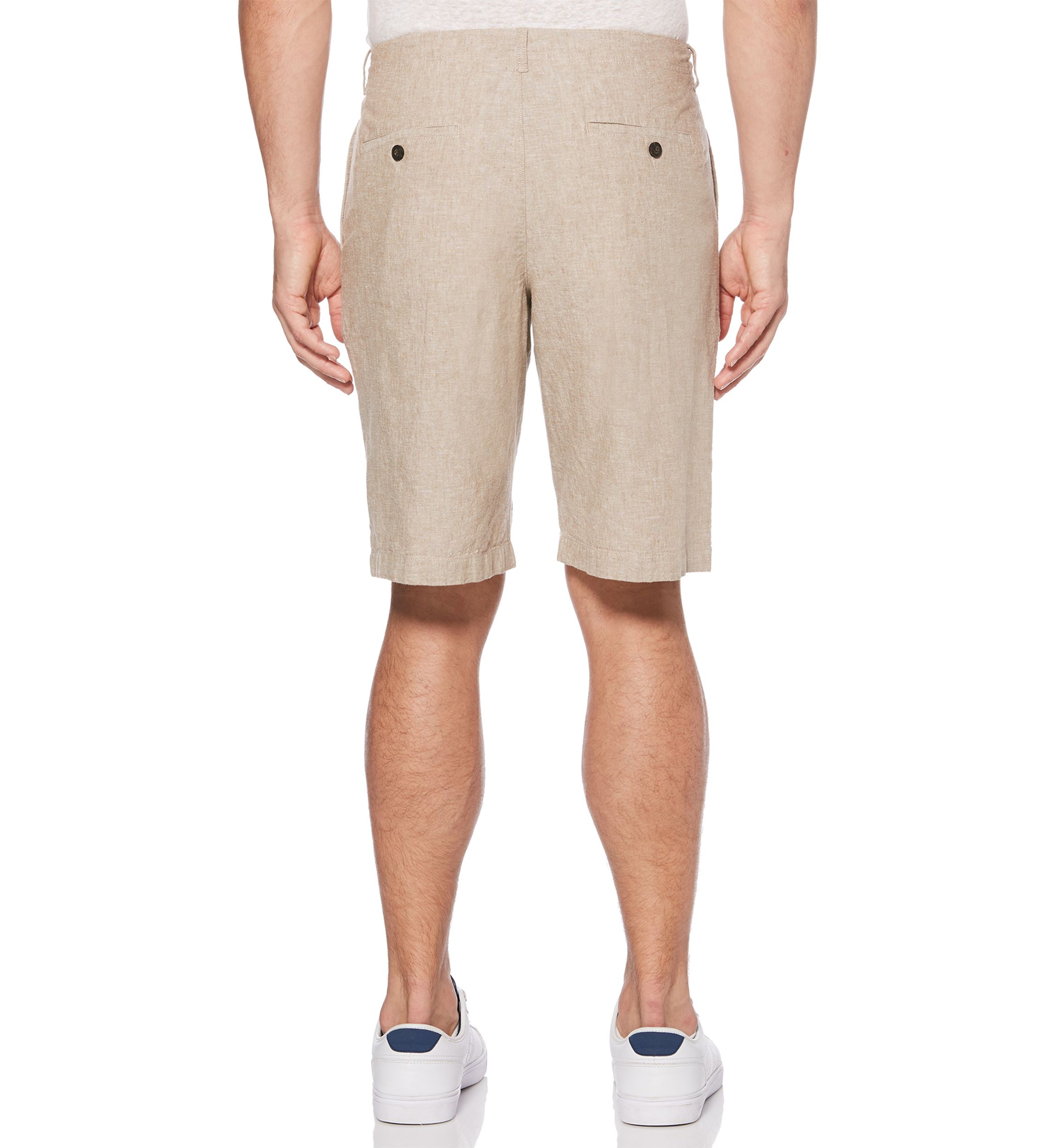 Drawstring Linen Shorts