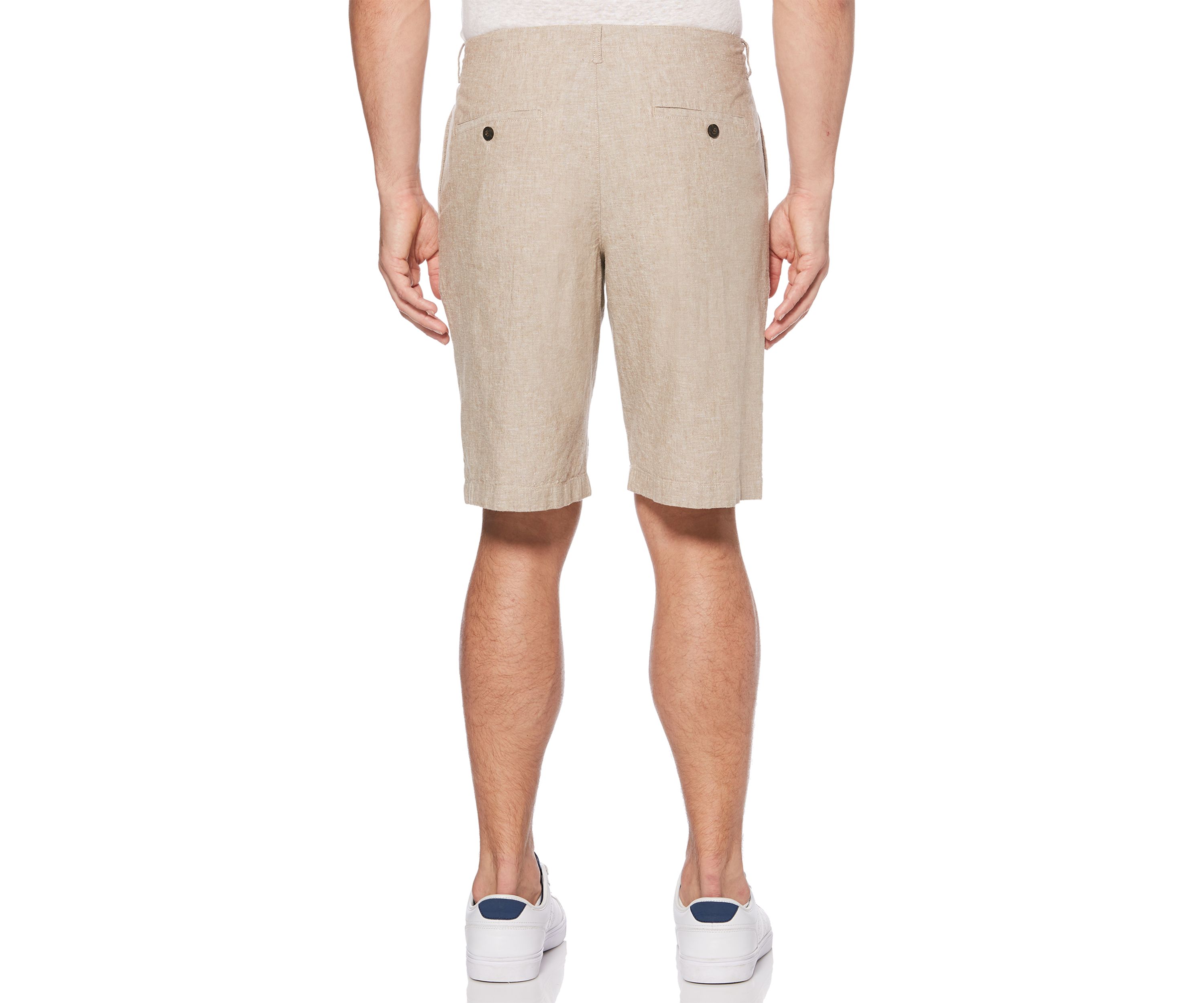 Drawstring Linen Shorts