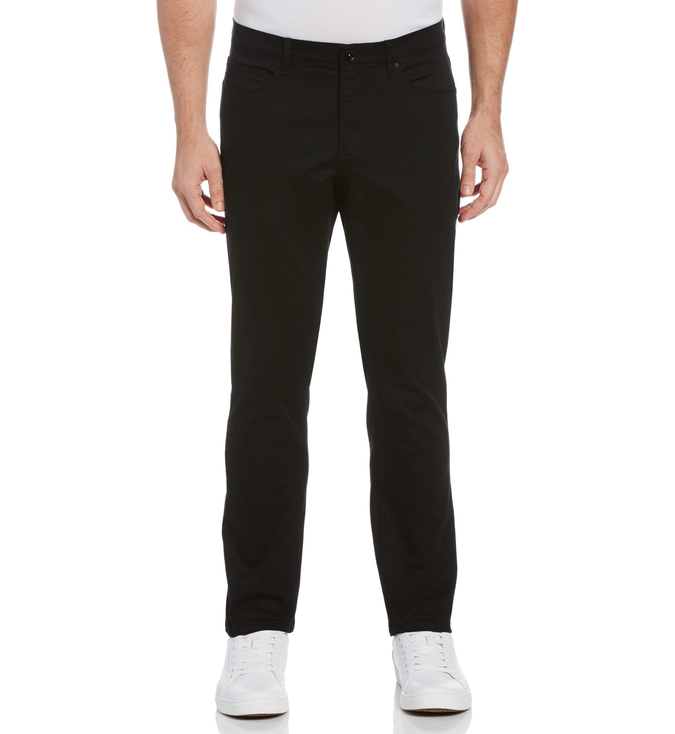 Slim Fit Stretch Knit 5-Pocket Pants