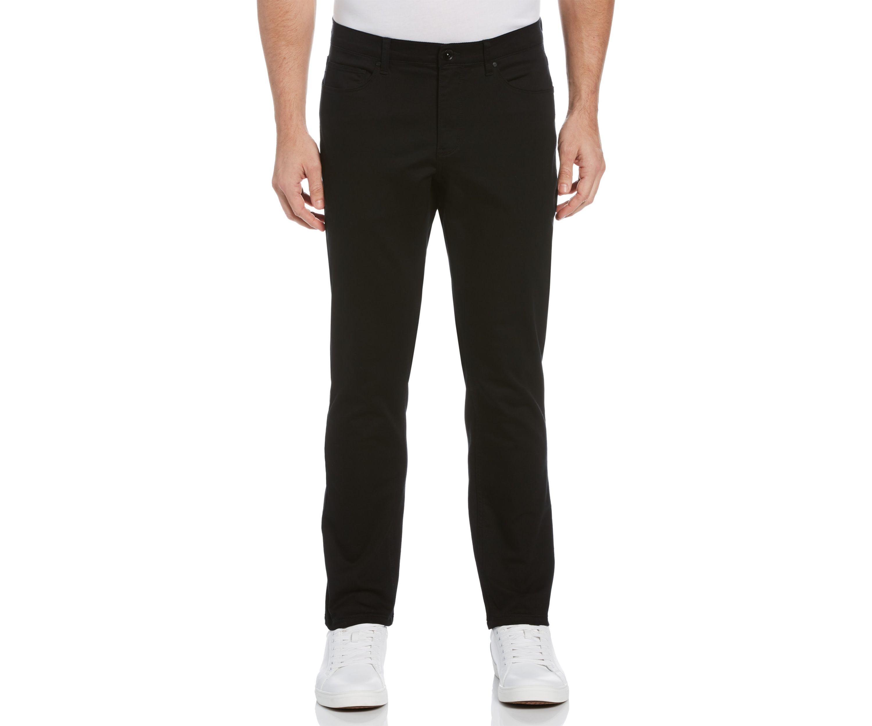 Slim Fit Stretch Knit 5-Pocket Pants